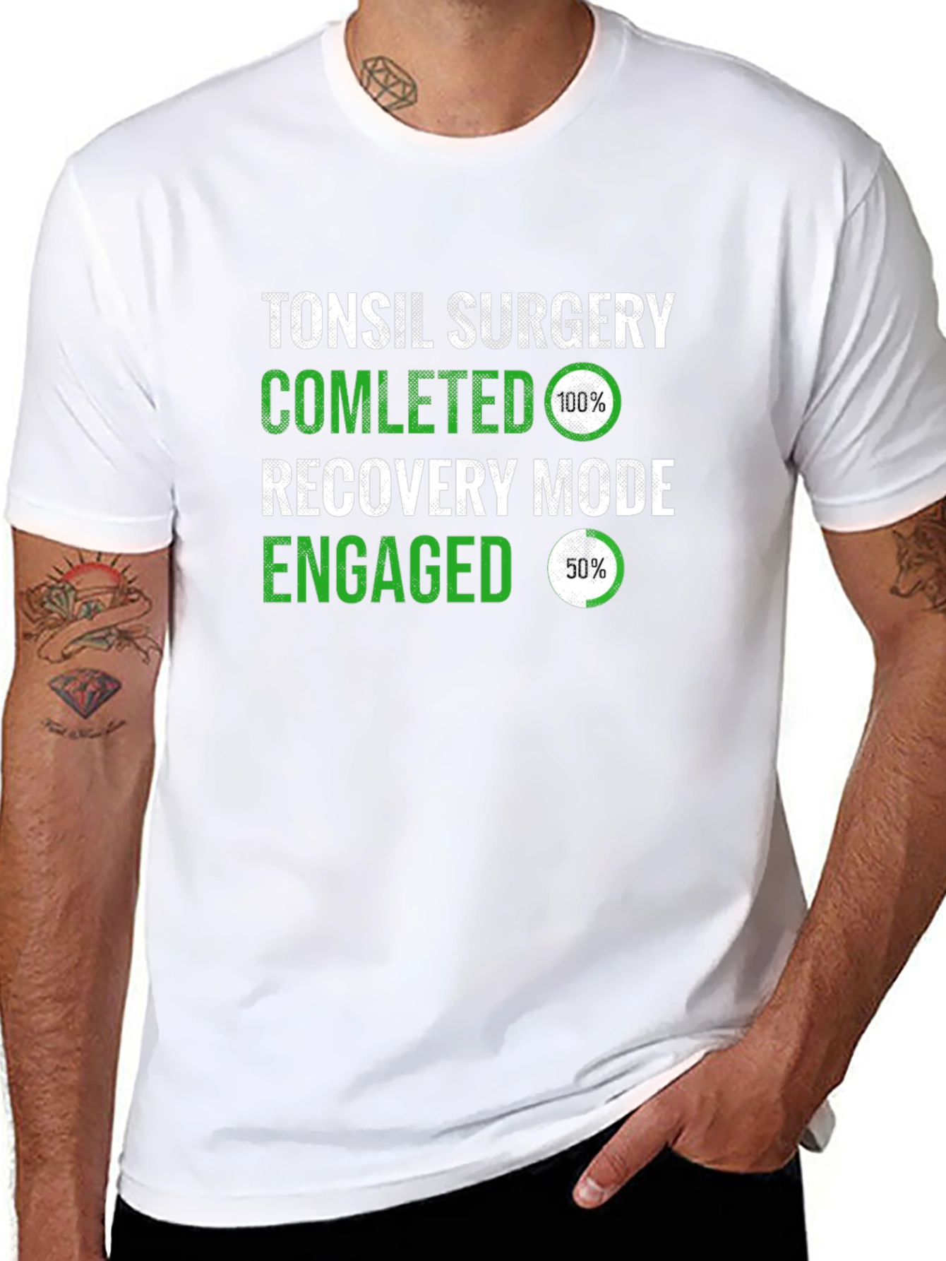 Tonsil Surgery Recovery Mode T-Shirt