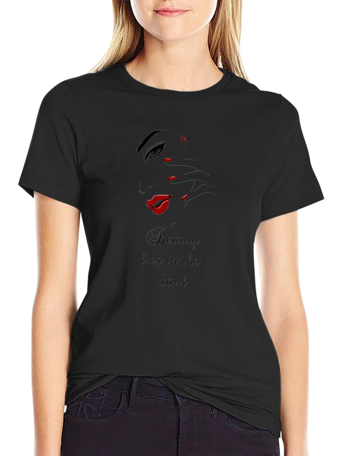 Beauty Lies in the Soul Graphic Tee