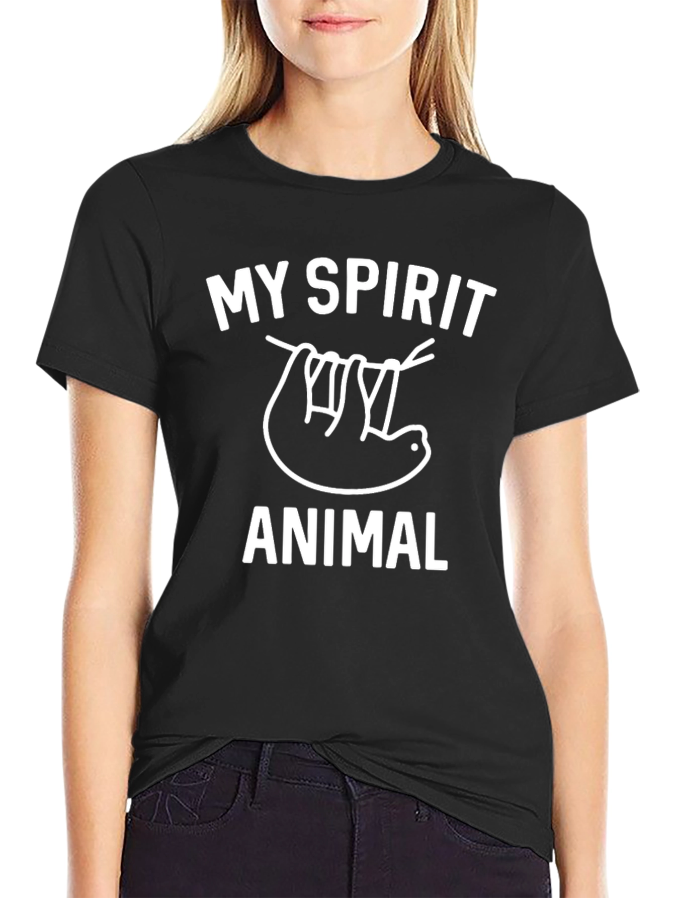 My Spirit Animal Sloth Graphic T-Shirt