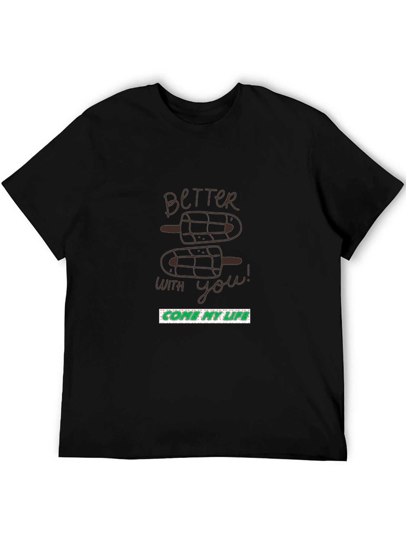 Better With You Graphic T-Shirt - Black