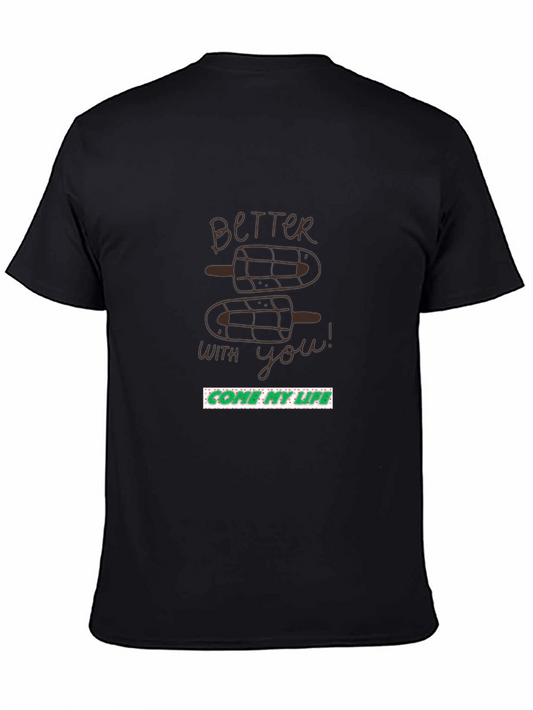 Better With You Graphic T-Shirt - Black