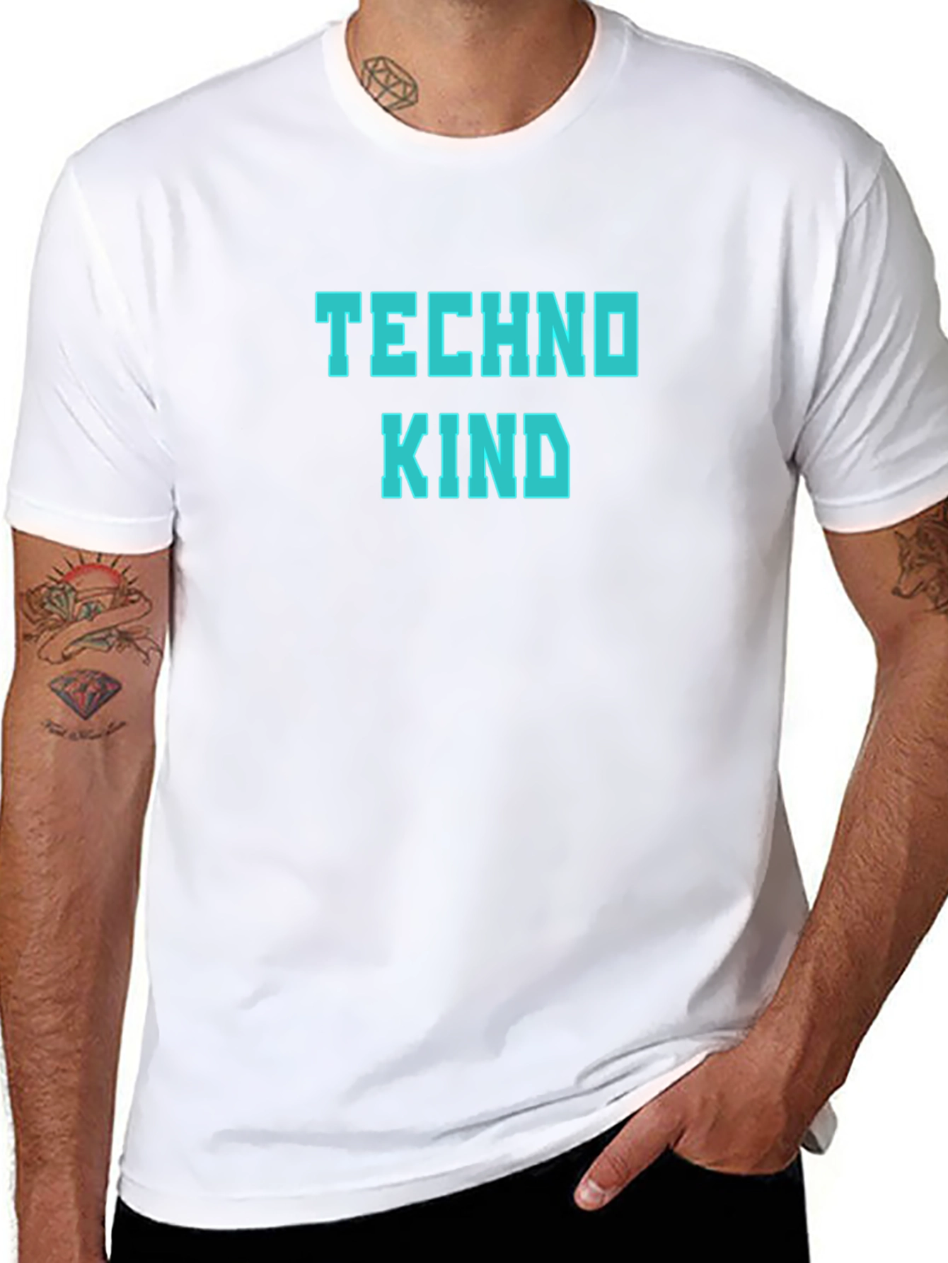 Techno Kind Black T-Shirt