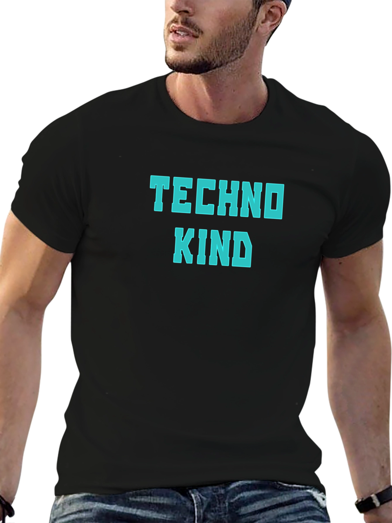 Techno Kind Black T-Shirt