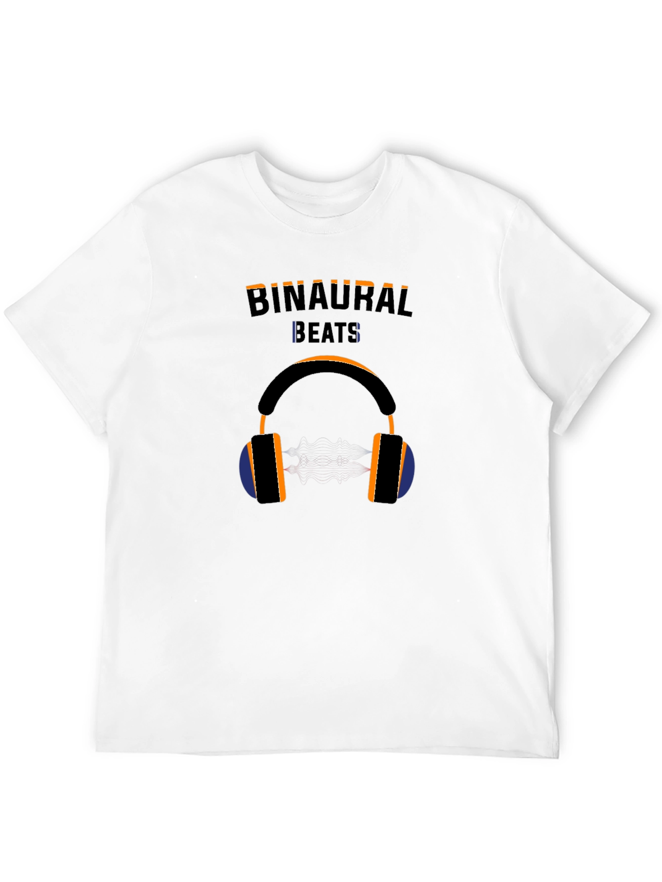 Binaural Beats Black T-Shirt - Music Lover Apparel