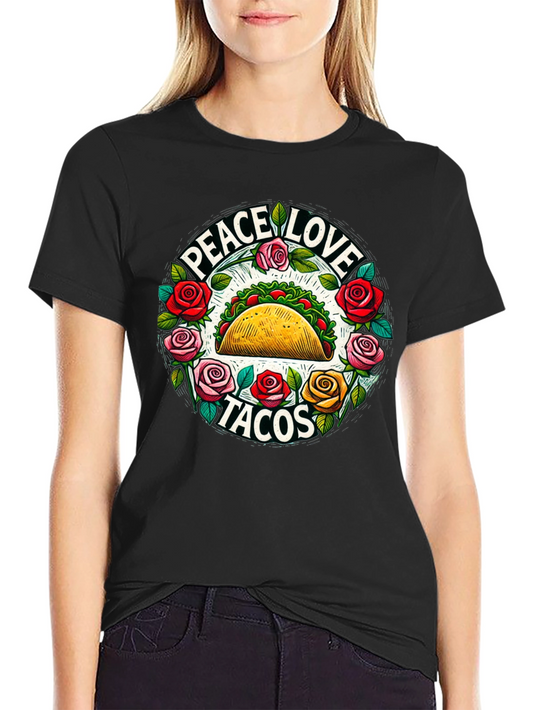 Peace Love Tacos Graphic Tee