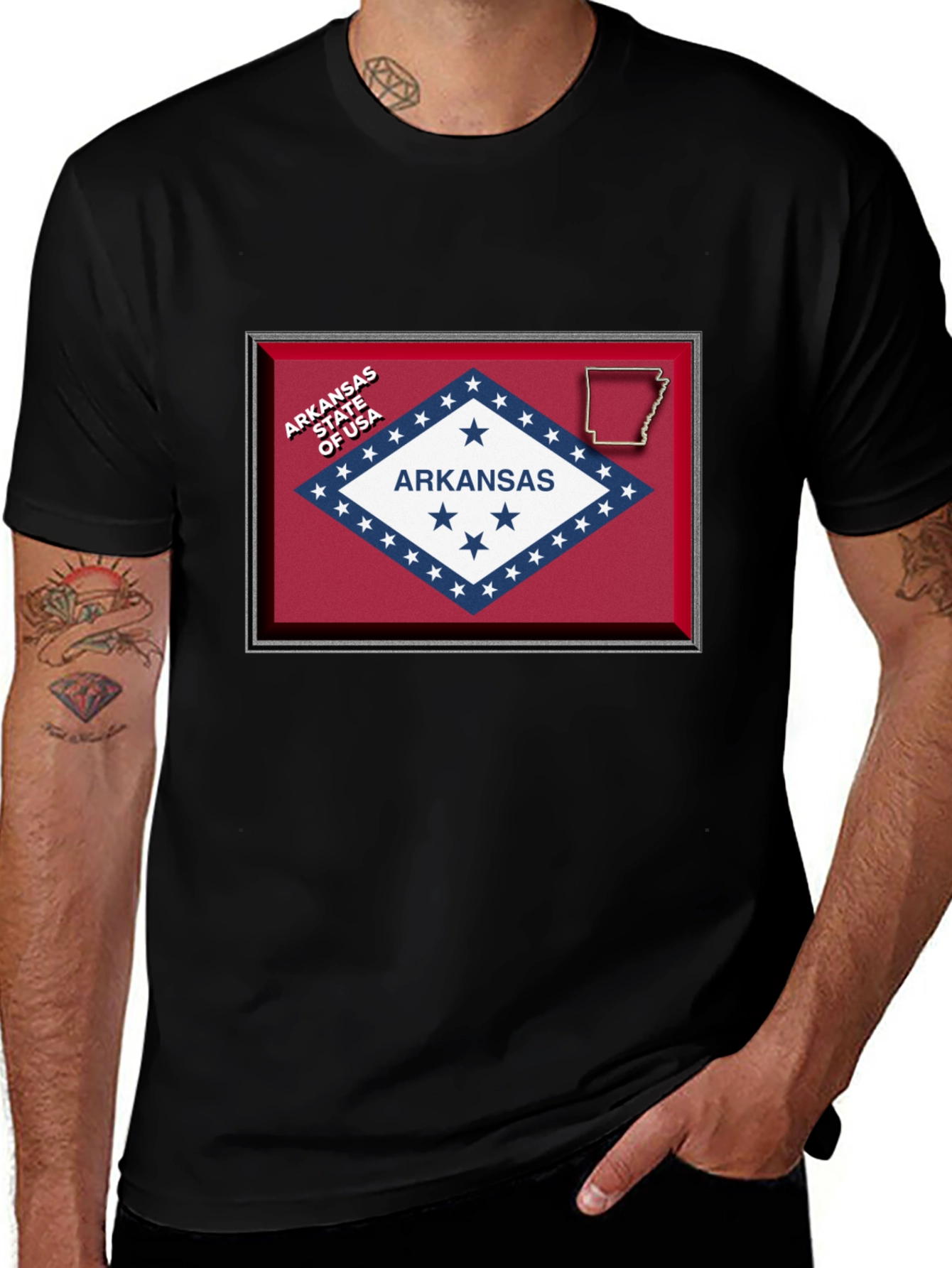 Arkansas State Pride Graphic Tee