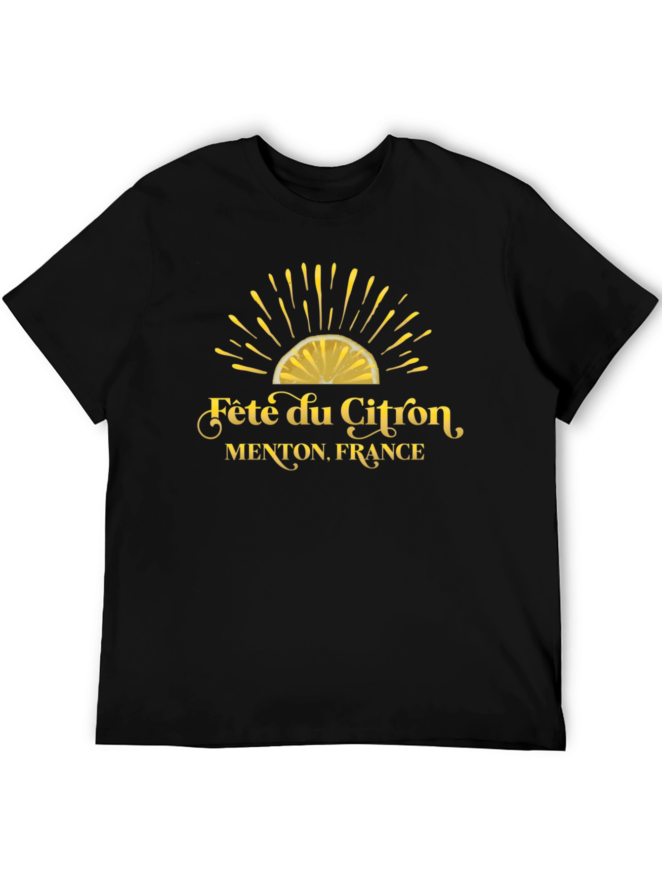 Fete du Citron T-Shirt - Menton France Lemon Festival