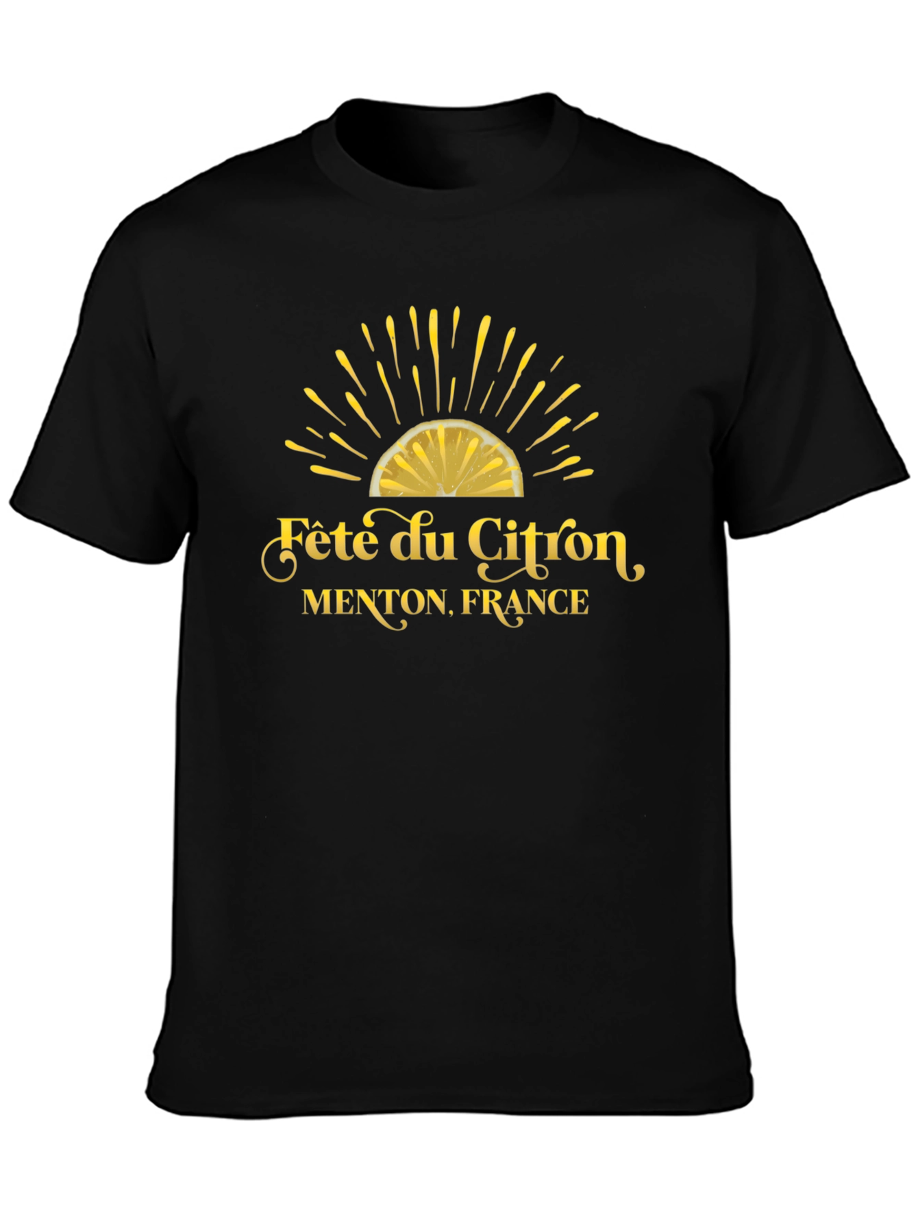 Fete du Citron T-Shirt - Menton France Lemon Festival