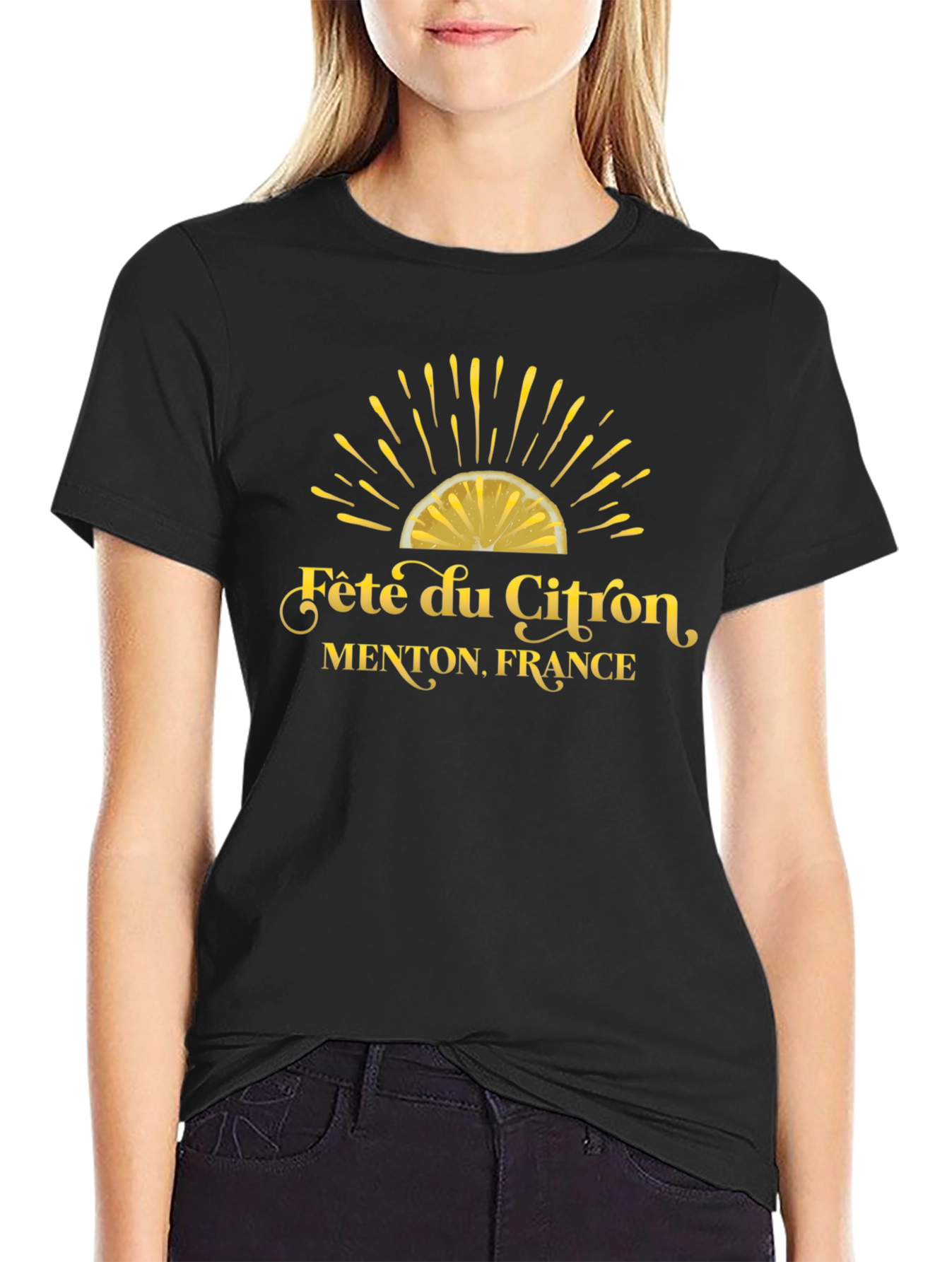 Fete du Citron T-Shirt - Menton France Lemon Festival