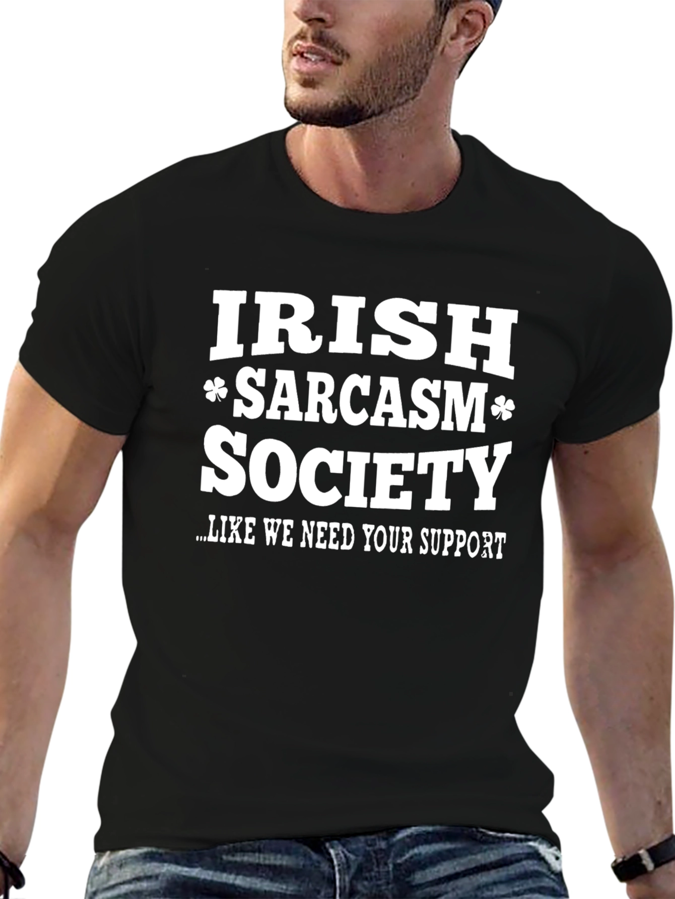 Irish Sarcasm Society T-Shirt - Funny Graphic Tee