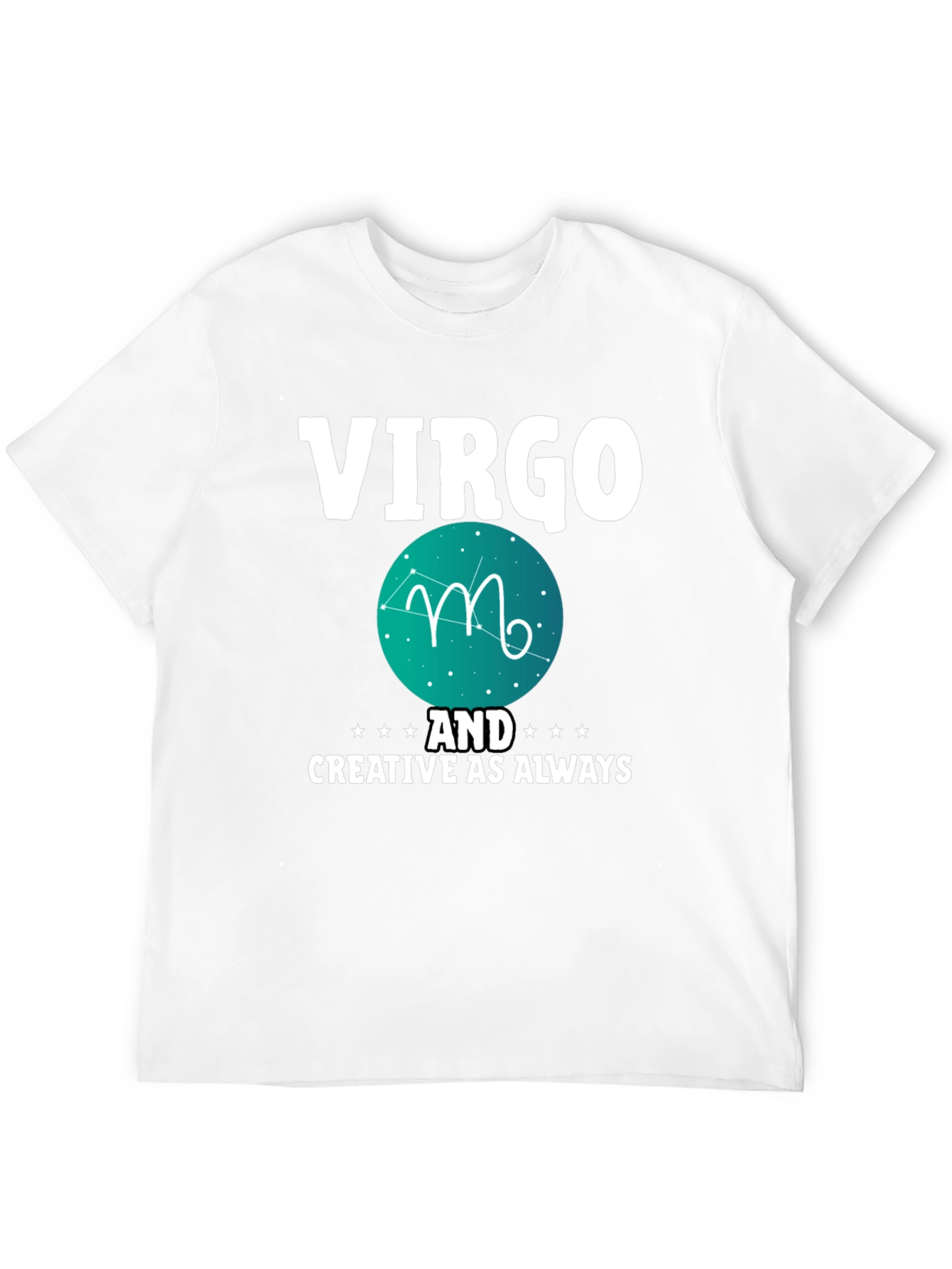 Virgo Zodiac Sign Graphic T-Shirt