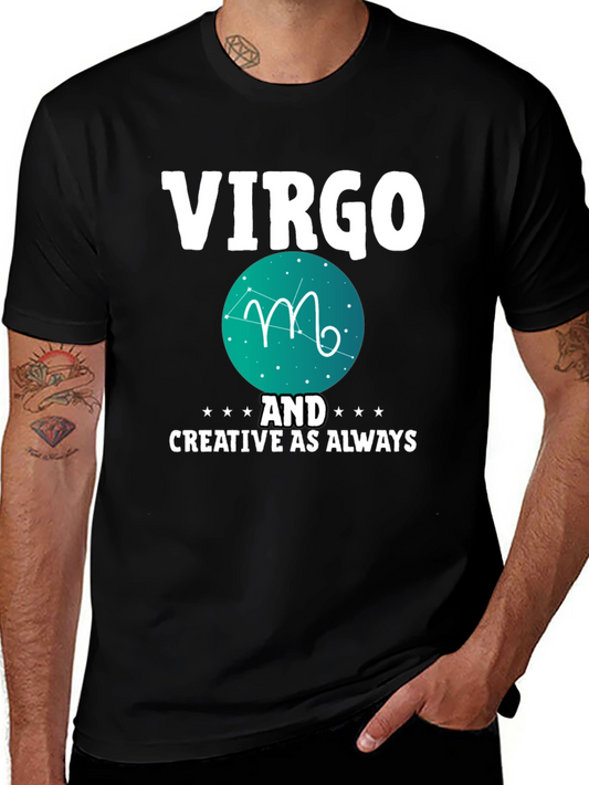 Virgo Zodiac Sign Graphic T-Shirt