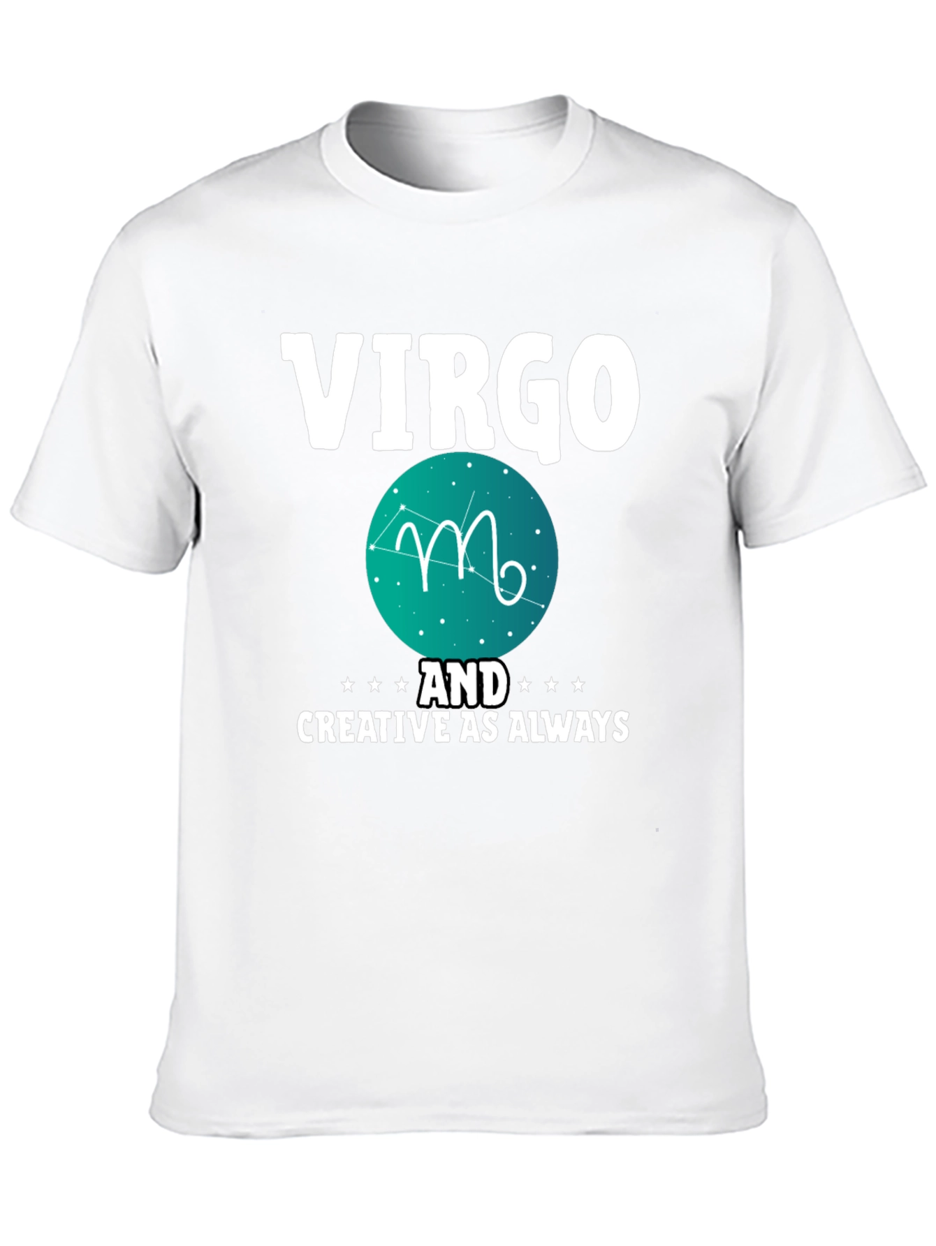 Virgo Zodiac Sign Graphic T-Shirt
