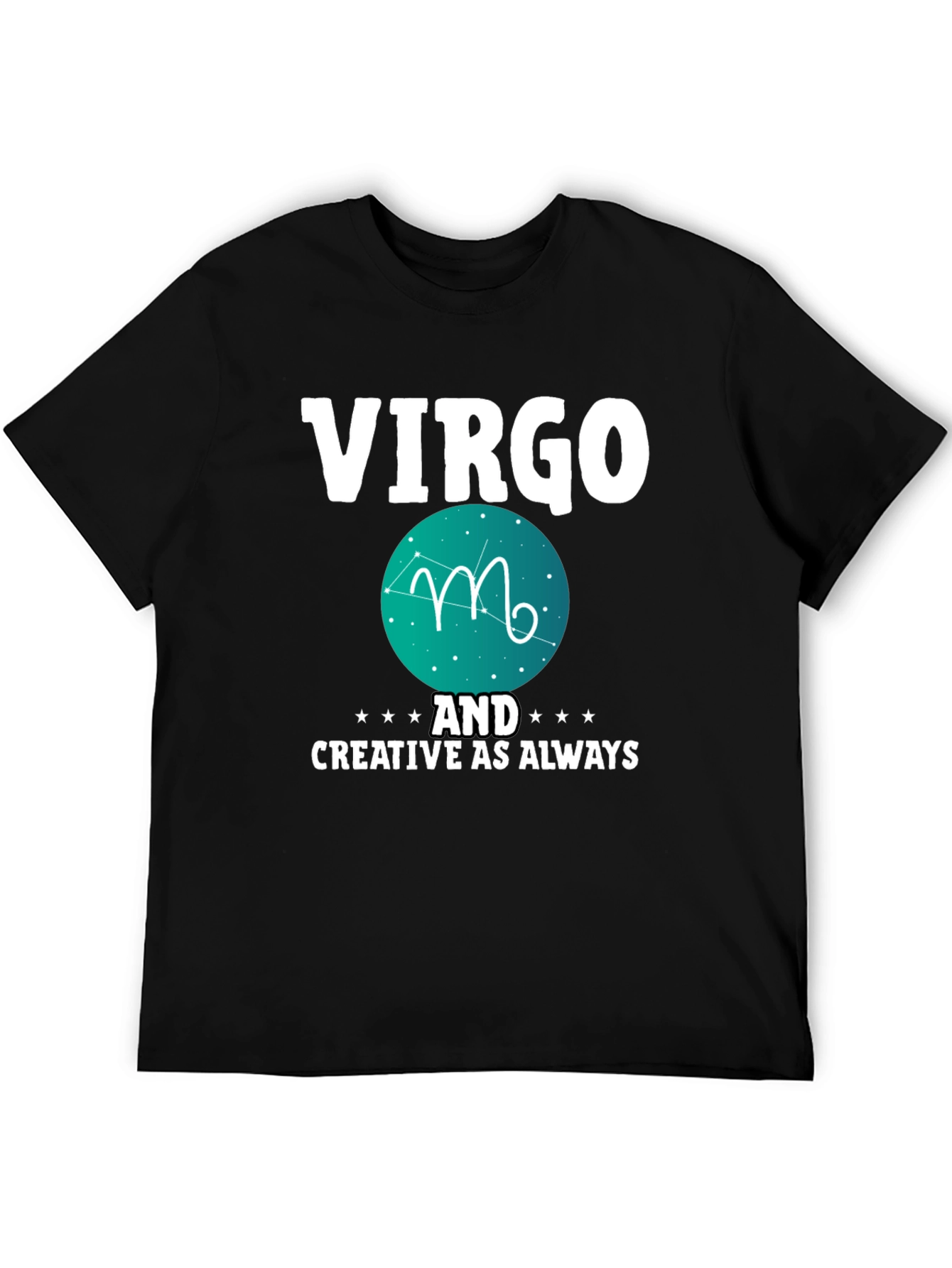 Virgo Zodiac Sign Graphic T-Shirt