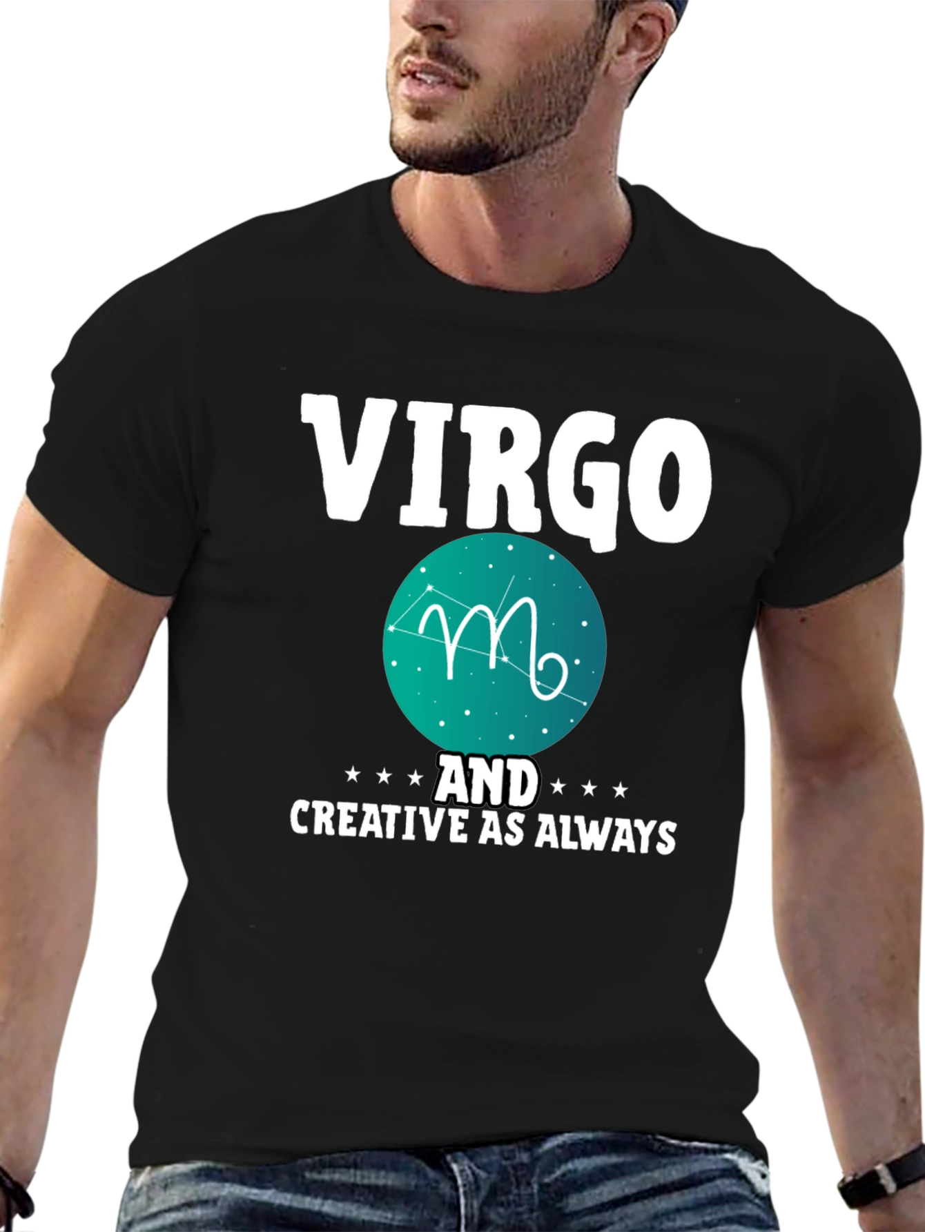 Virgo Zodiac Sign Graphic T-Shirt