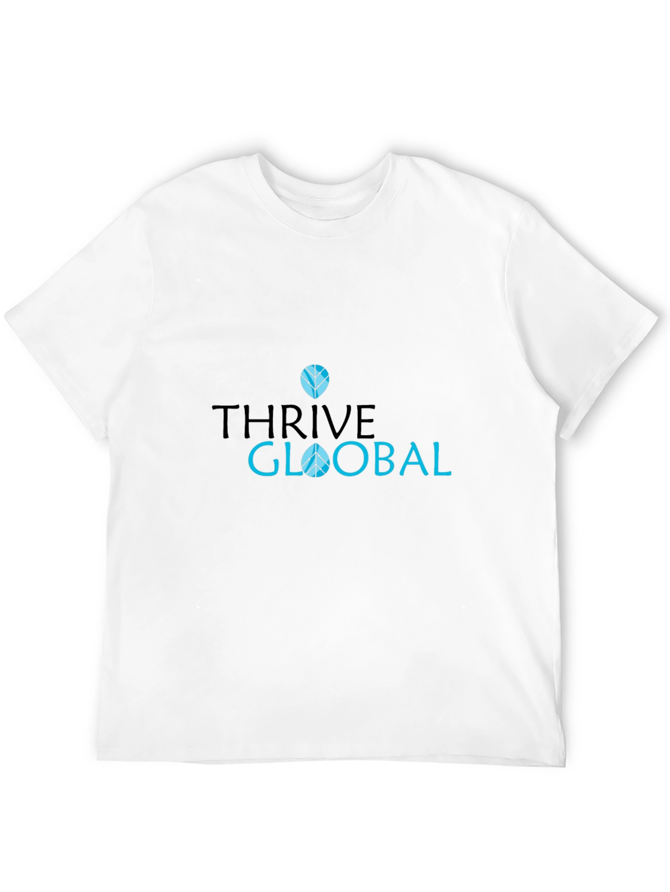 Thrive Global Black T-Shirt: Stylish & Comfy Casual Wear