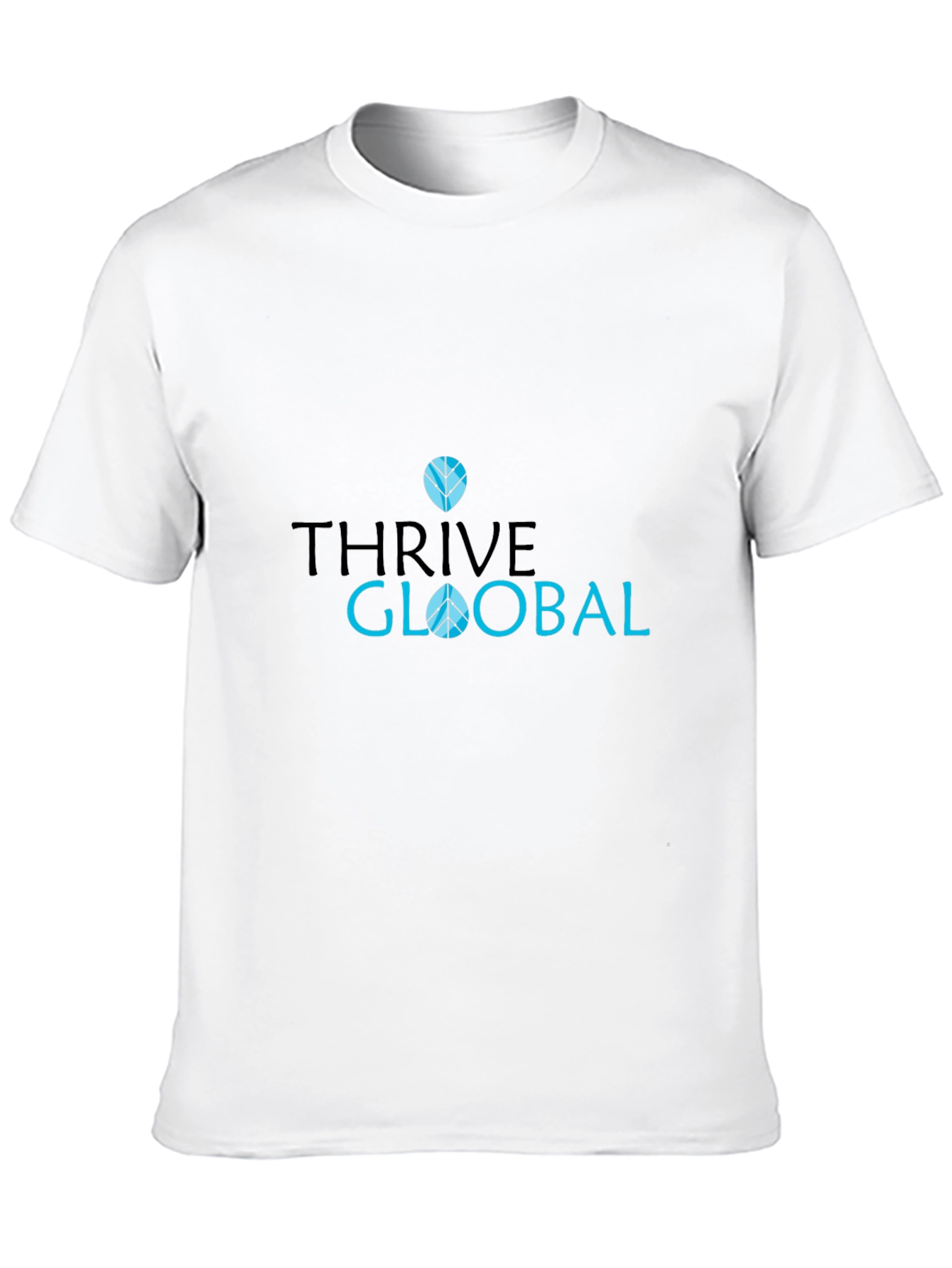 Thrive Global Black T-Shirt: Stylish & Comfy Casual Wear