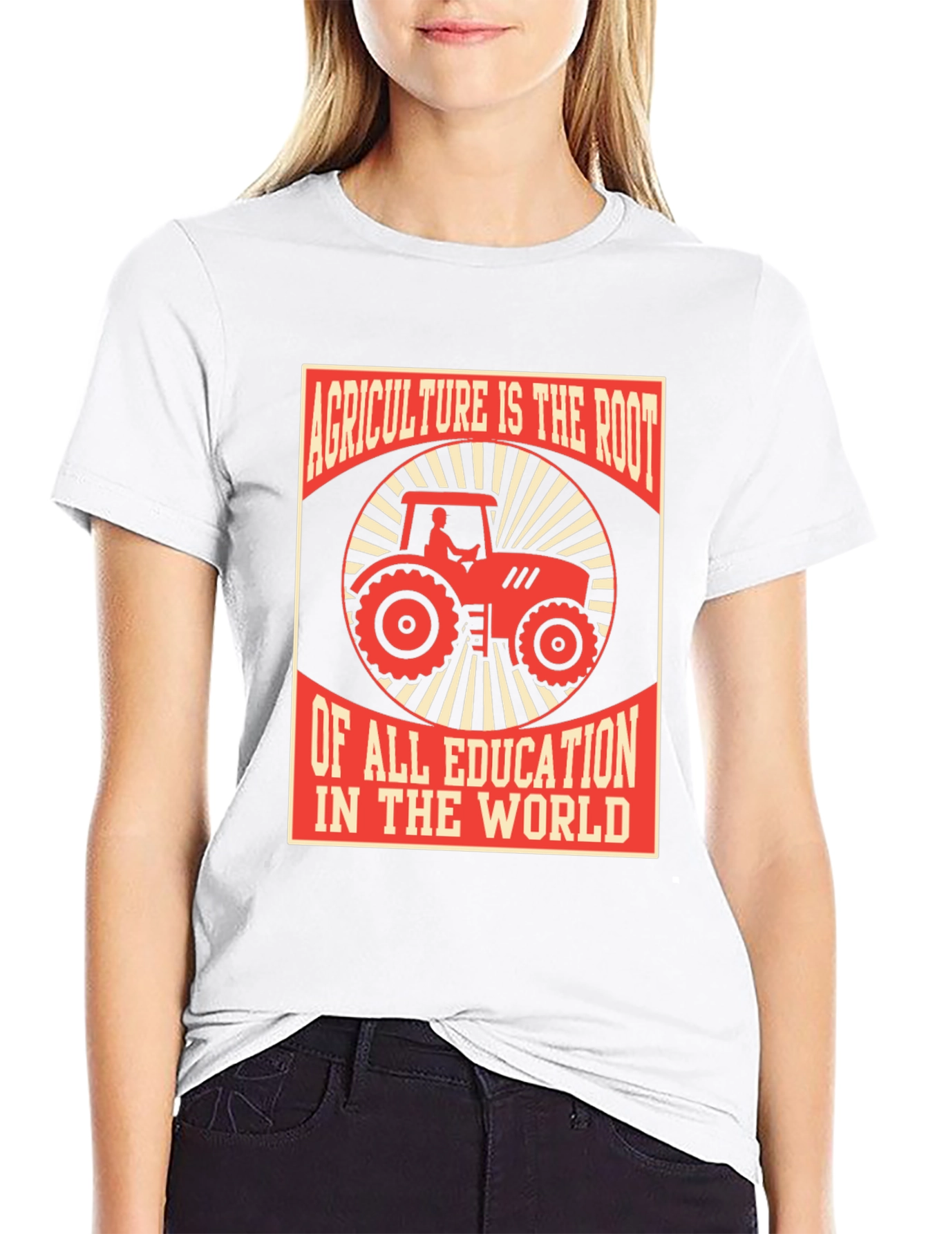 Agriculture Education Graphic Tee - Black