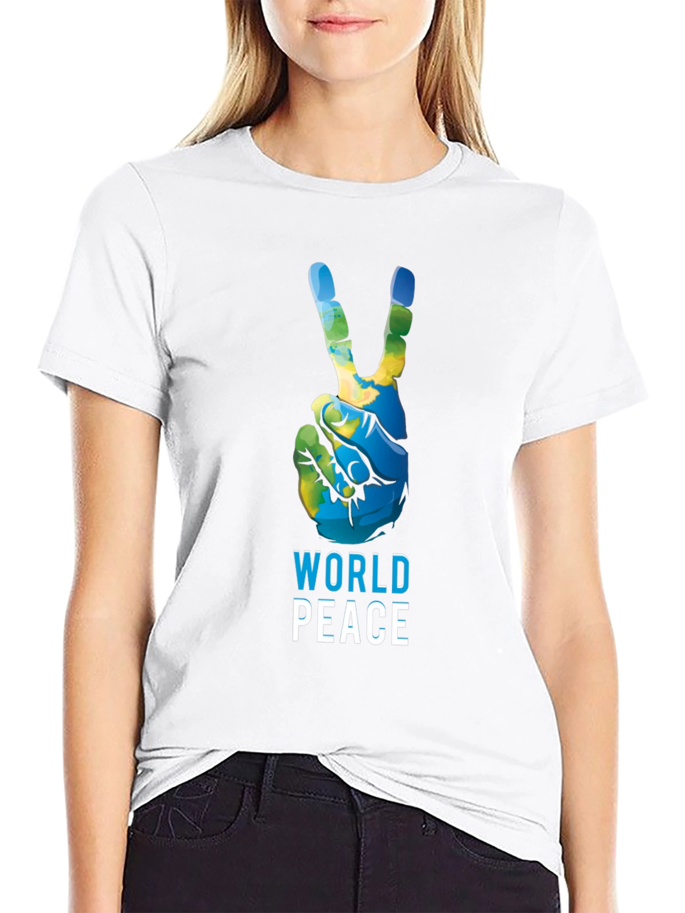 World Peace Graphic T-Shirt