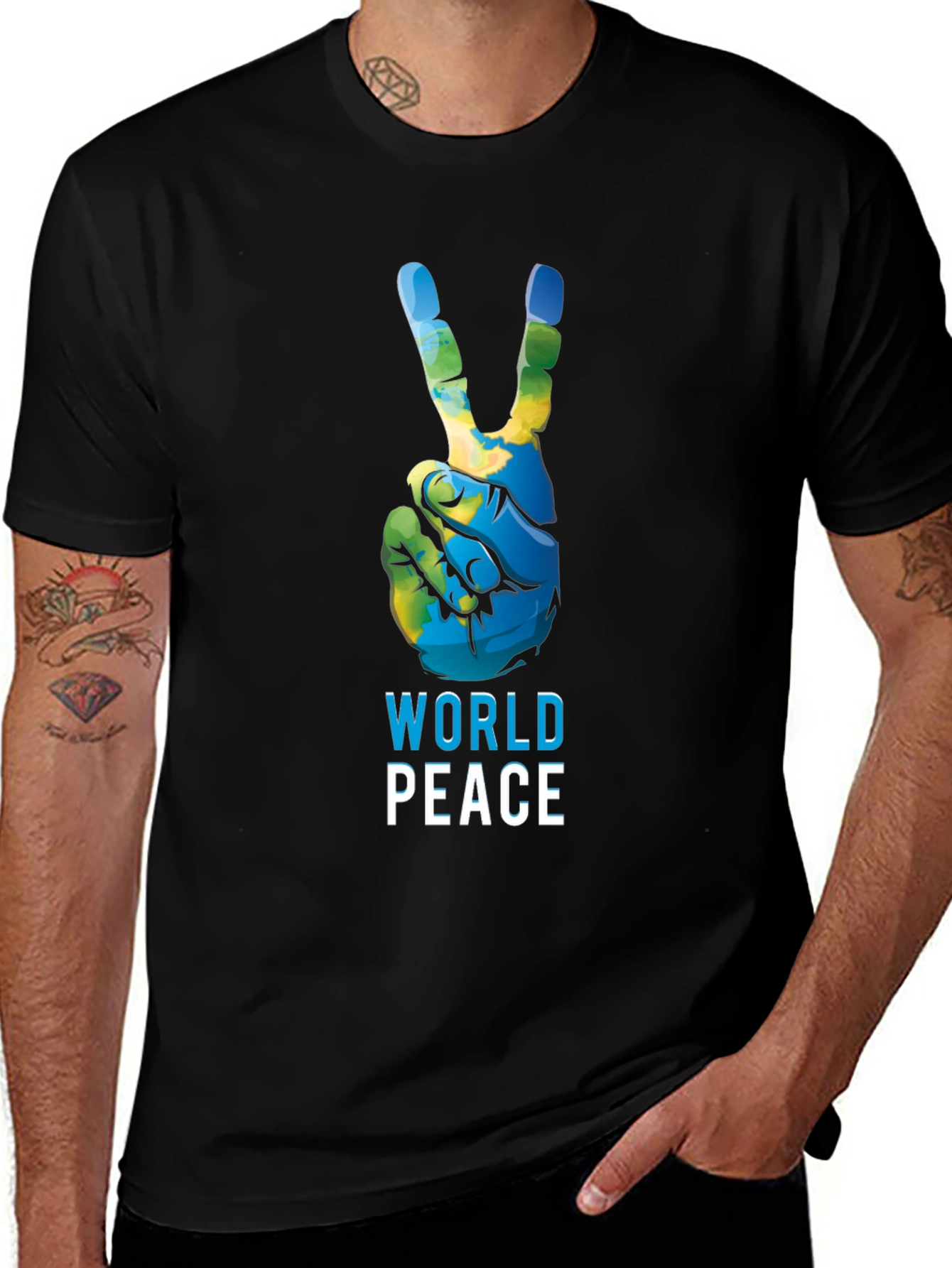 World Peace Graphic T-Shirt