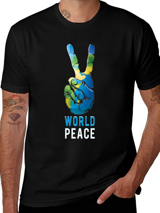 World Peace Graphic T-Shirt