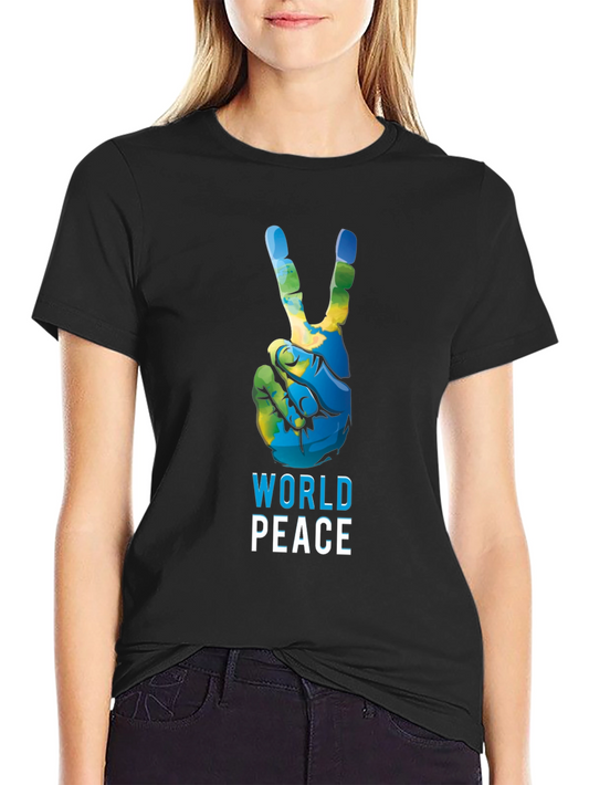World Peace Graphic T-Shirt