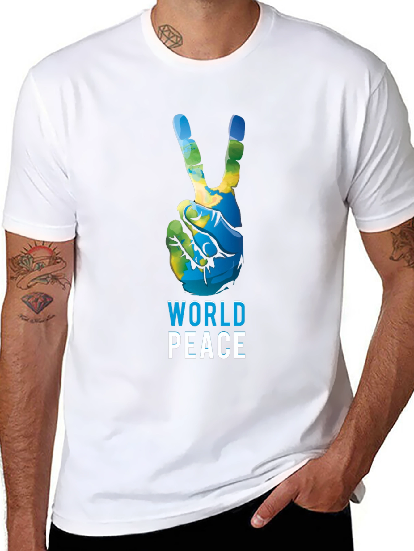 World Peace Graphic T-Shirt