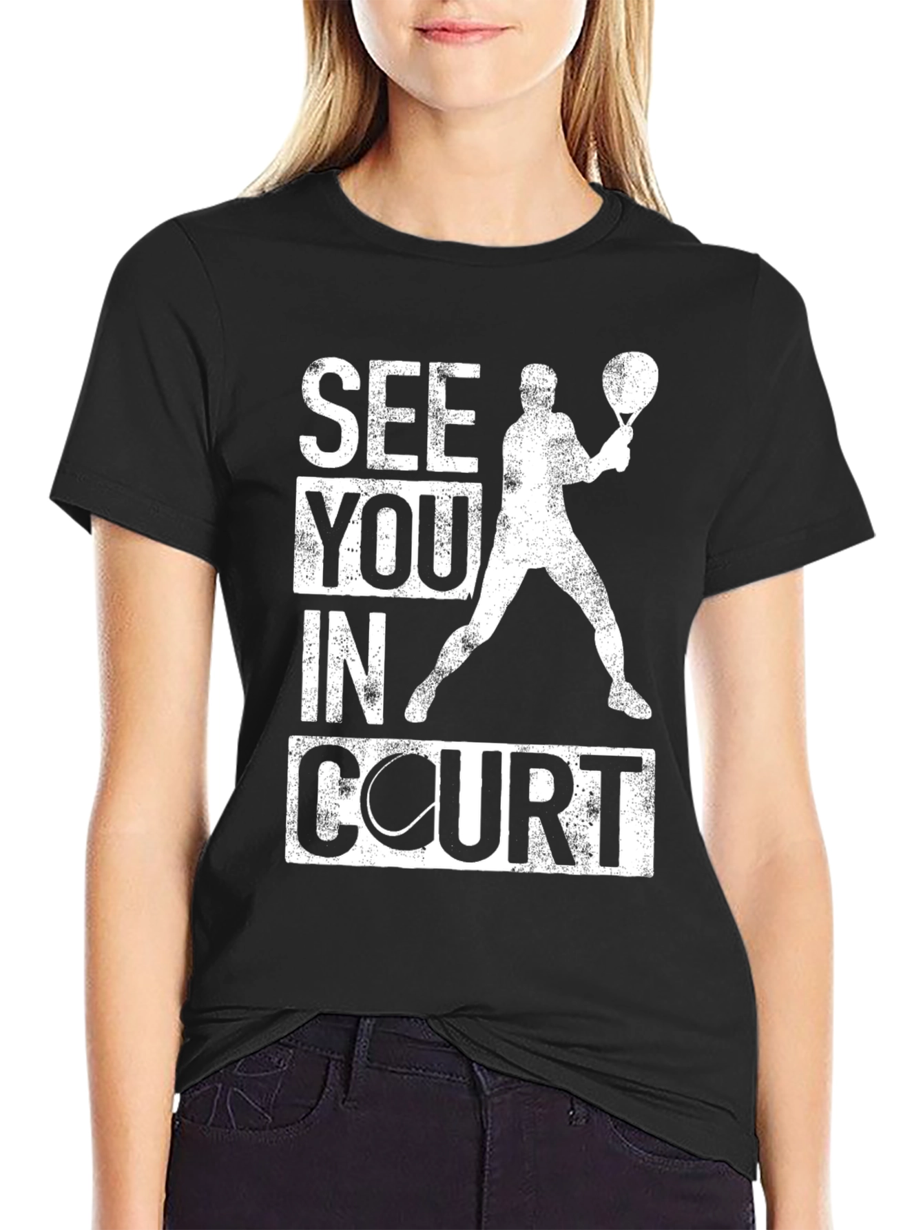 See You In Court Tennis T-Shirt