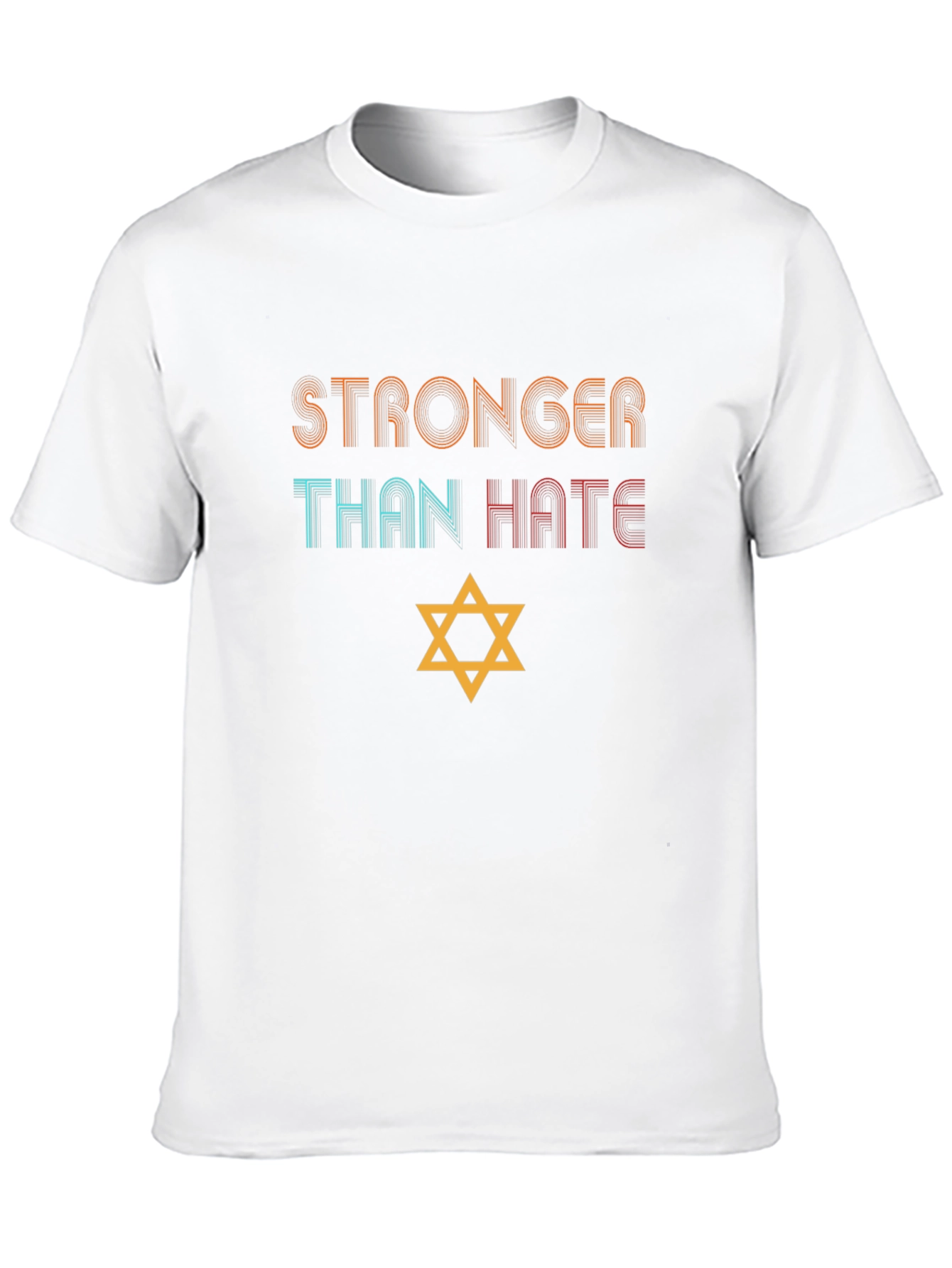 Stronger Than Hate T-Shirt - Unisex Black Tee