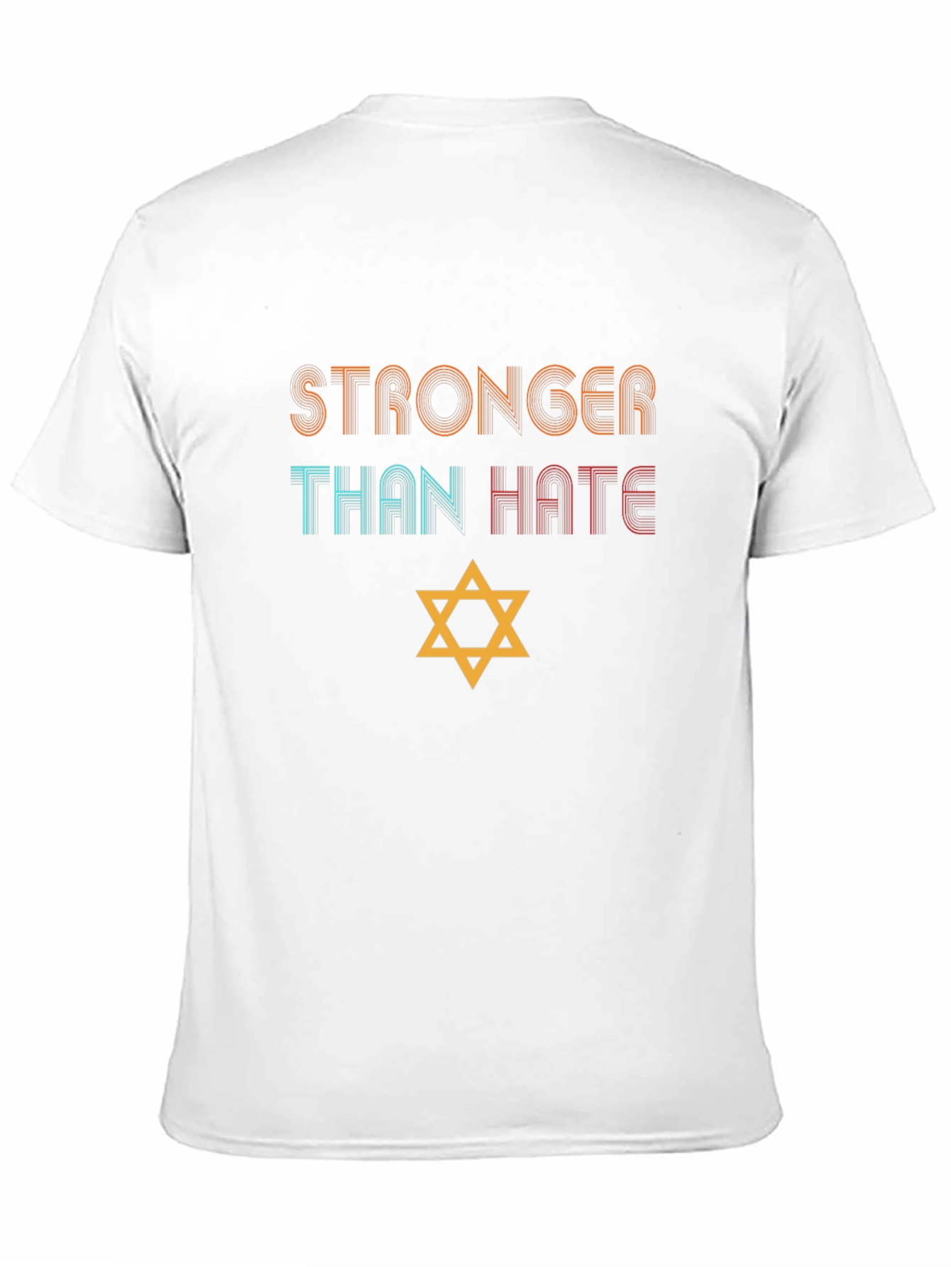 Stronger Than Hate T-Shirt - Unisex Black Tee