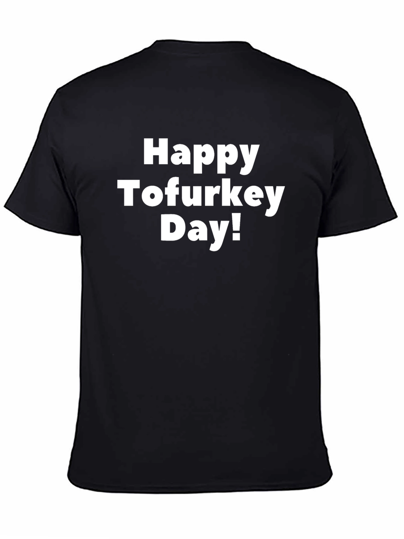 Happy Tofurkey Day T-Shirt - Vegan Thanksgiving Tee