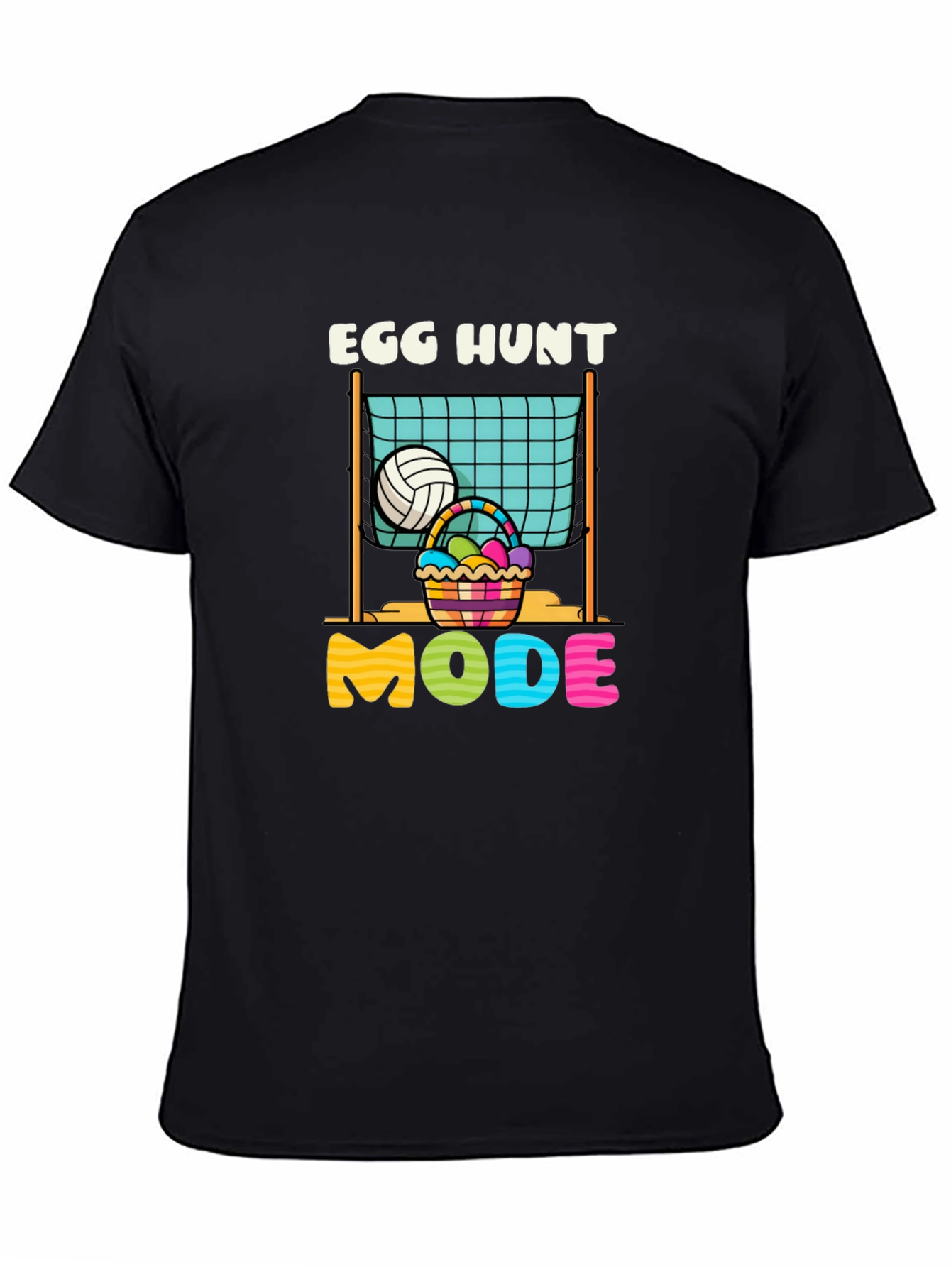 Egg Hunt Mode Volleyball Easter T-Shirt