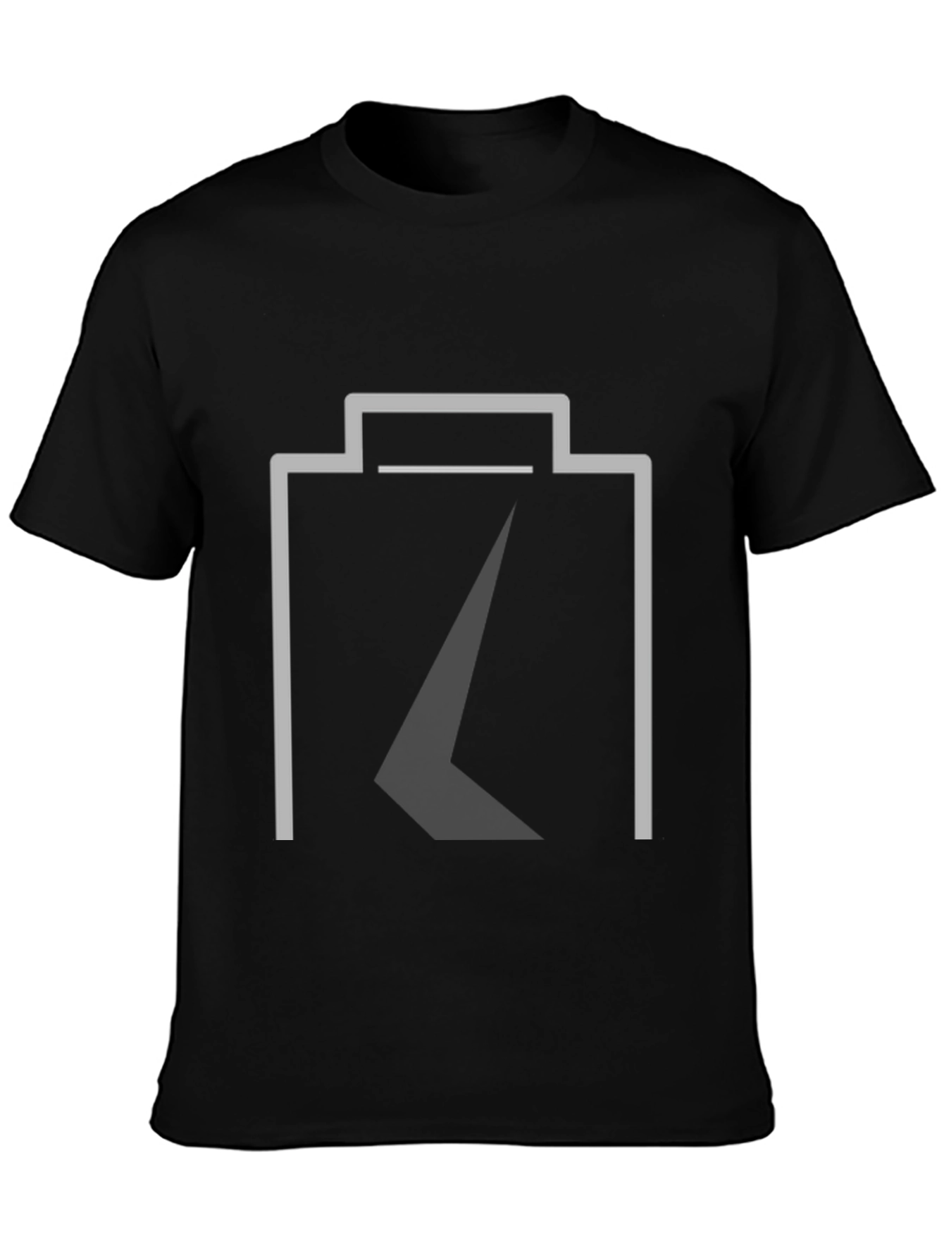 Minimalist Camera Outline Tee - Modern Style
