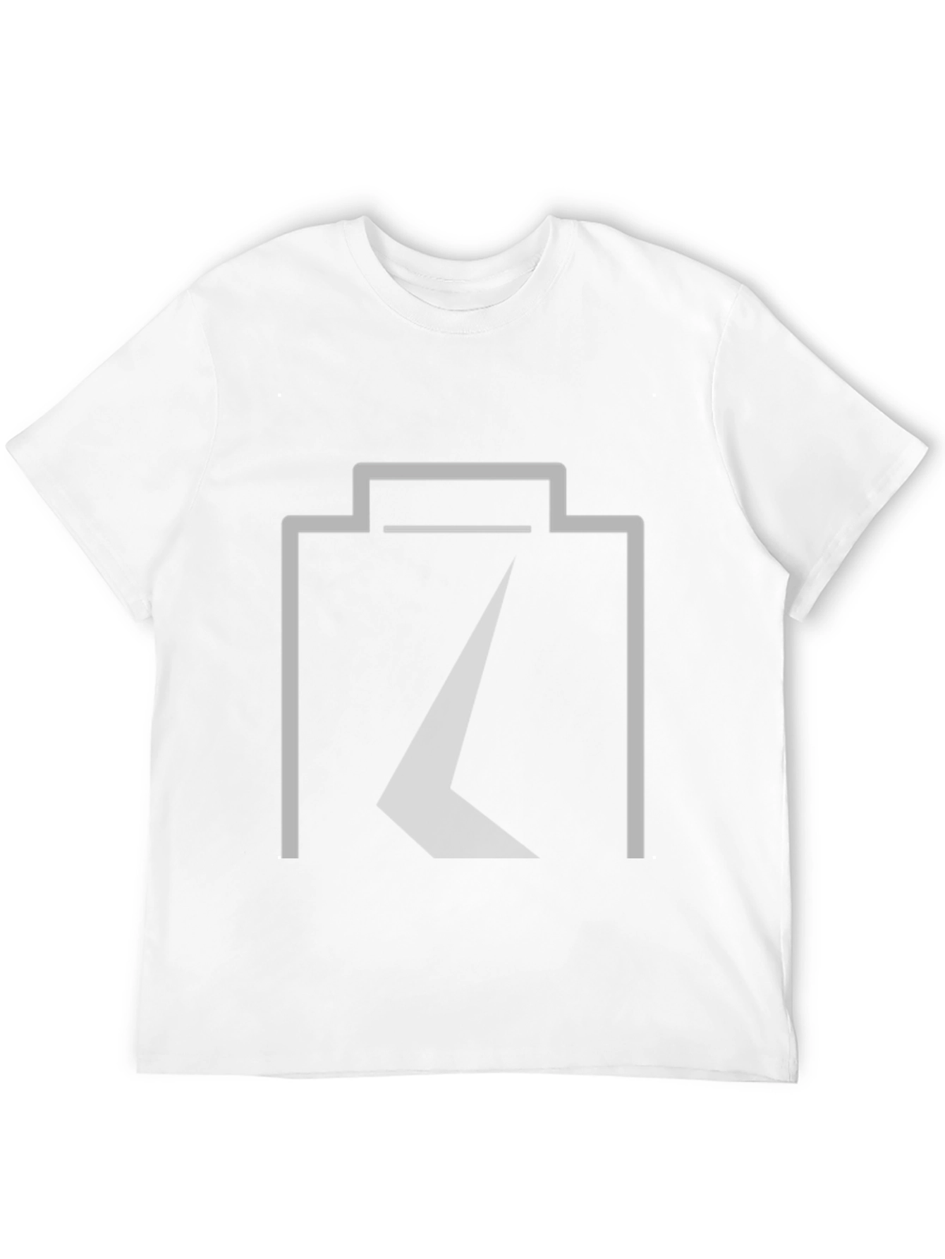 Minimalist Camera Outline Tee - Modern Style