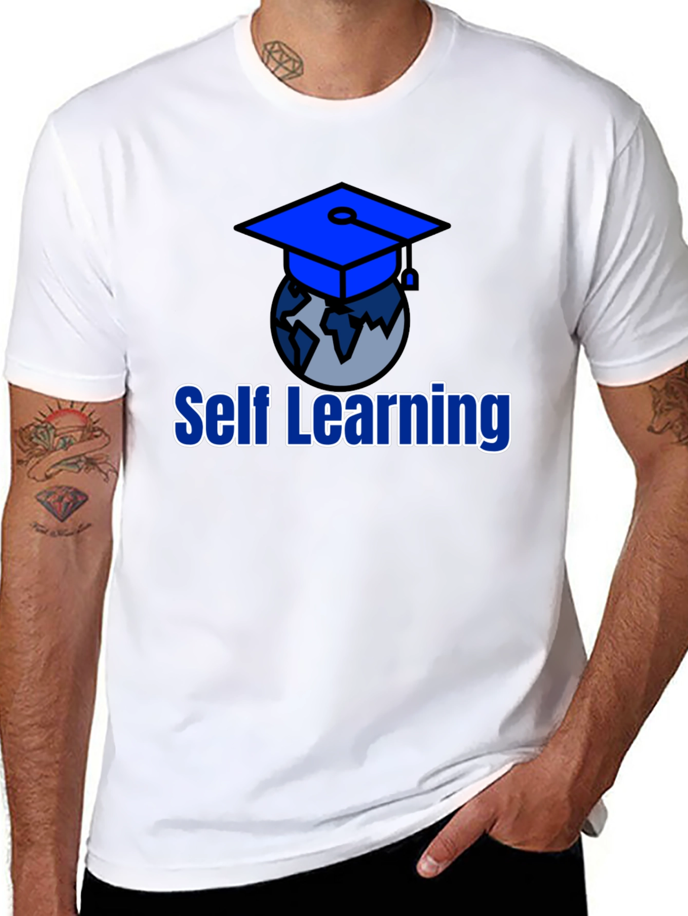 Self Learning Graphic T-Shirt
