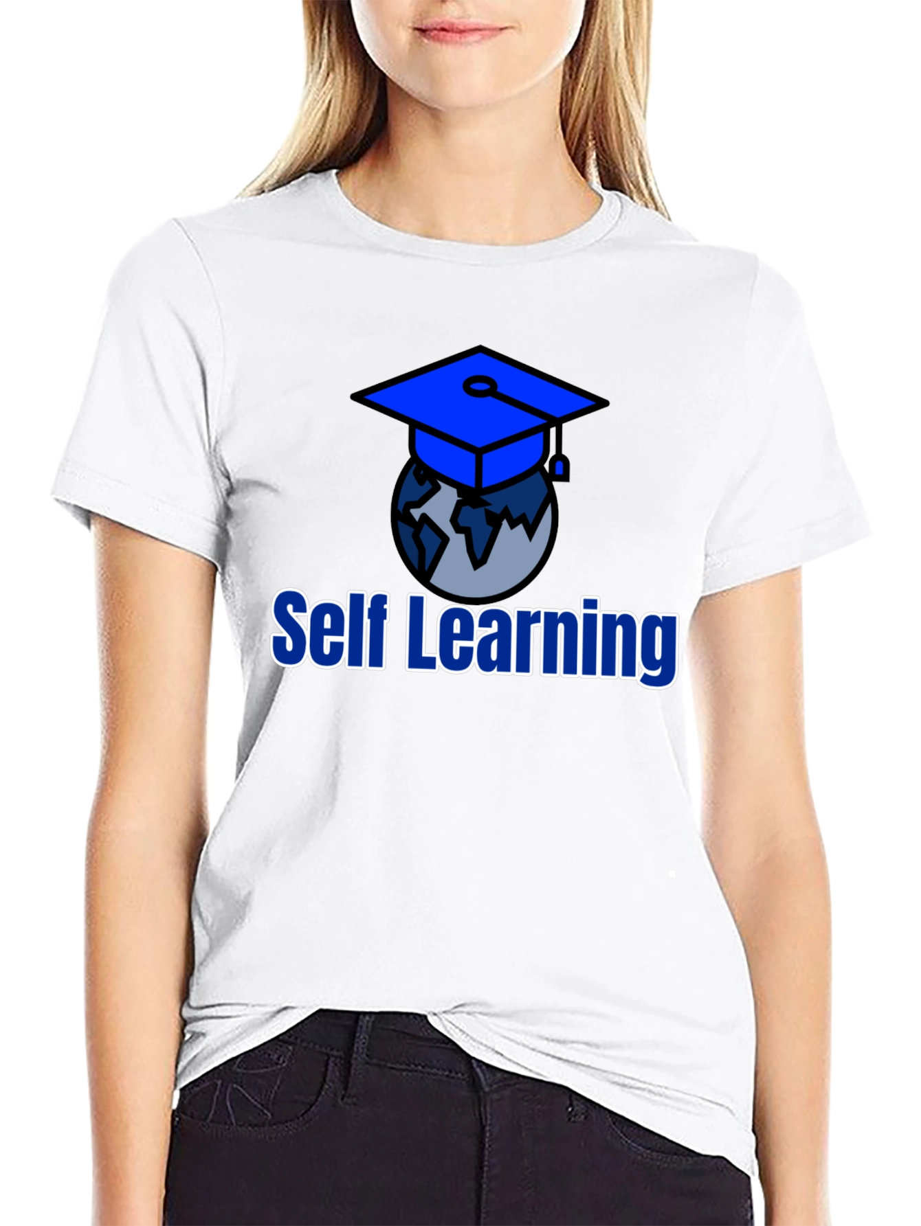 Self Learning Graphic T-Shirt
