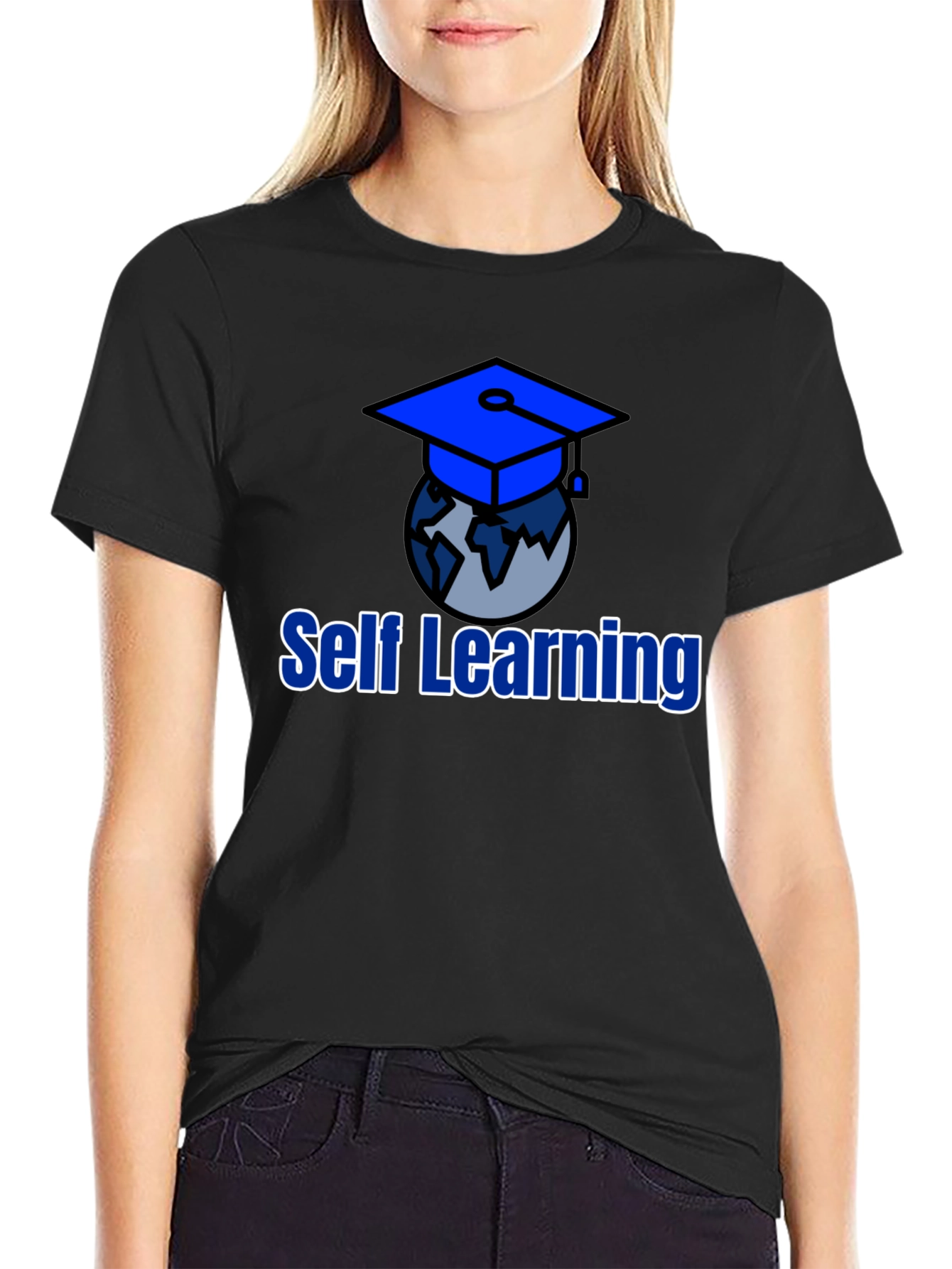 Self Learning Graphic T-Shirt