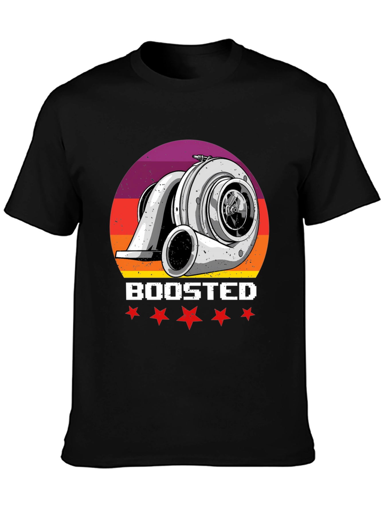 Boosted Turbo Graphic T-Shirt - Car Enthusiast Tee