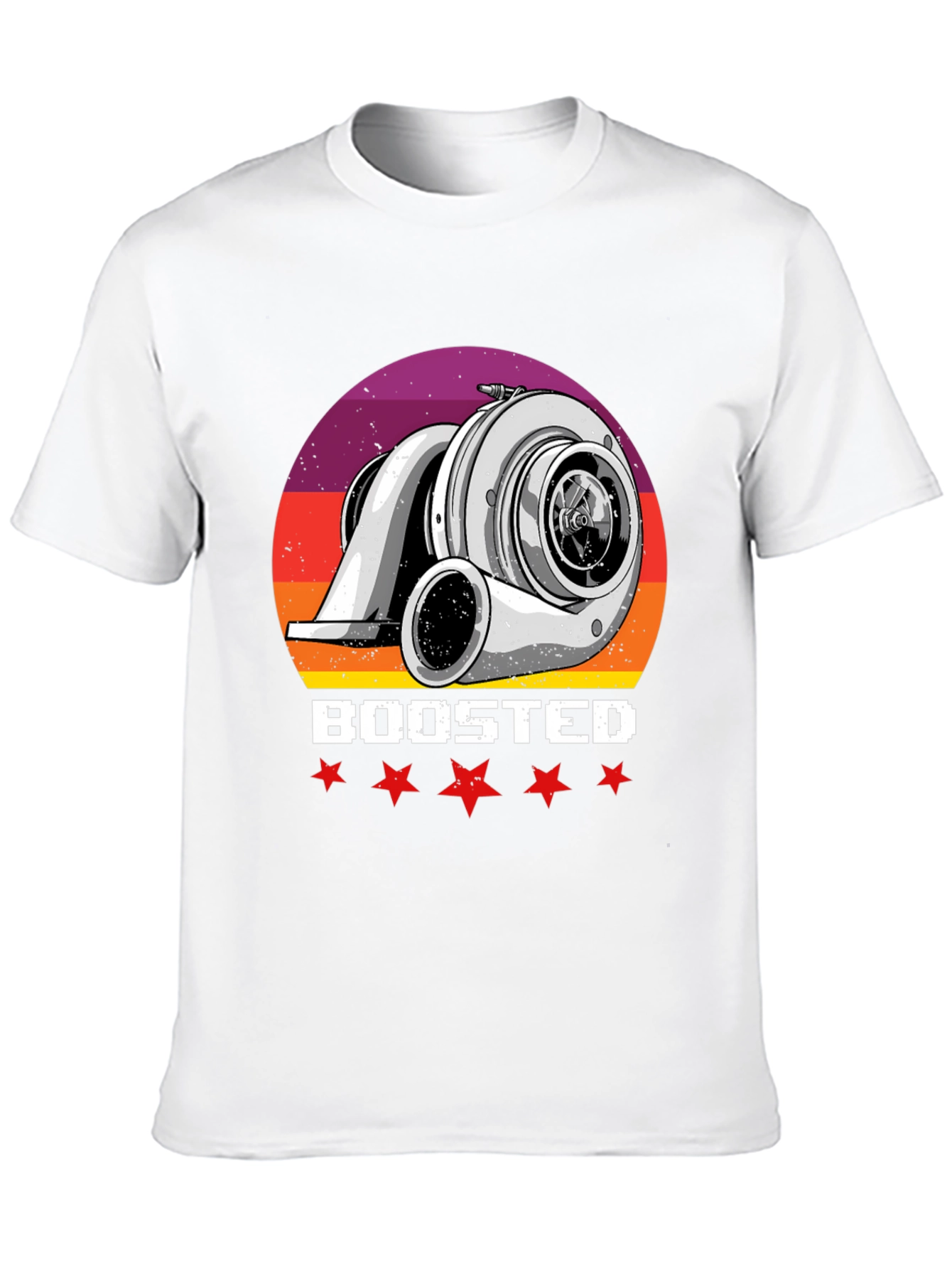 Boosted Turbo Graphic T-Shirt - Car Enthusiast Tee