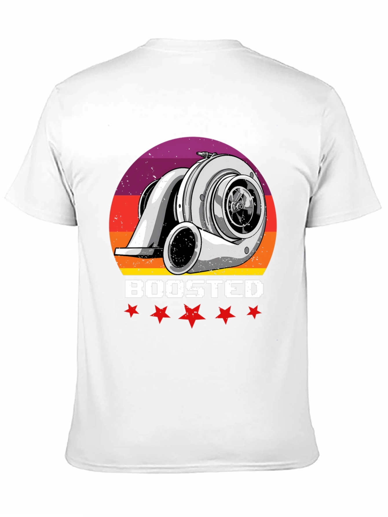 Boosted Turbo Graphic T-Shirt - Car Enthusiast Tee