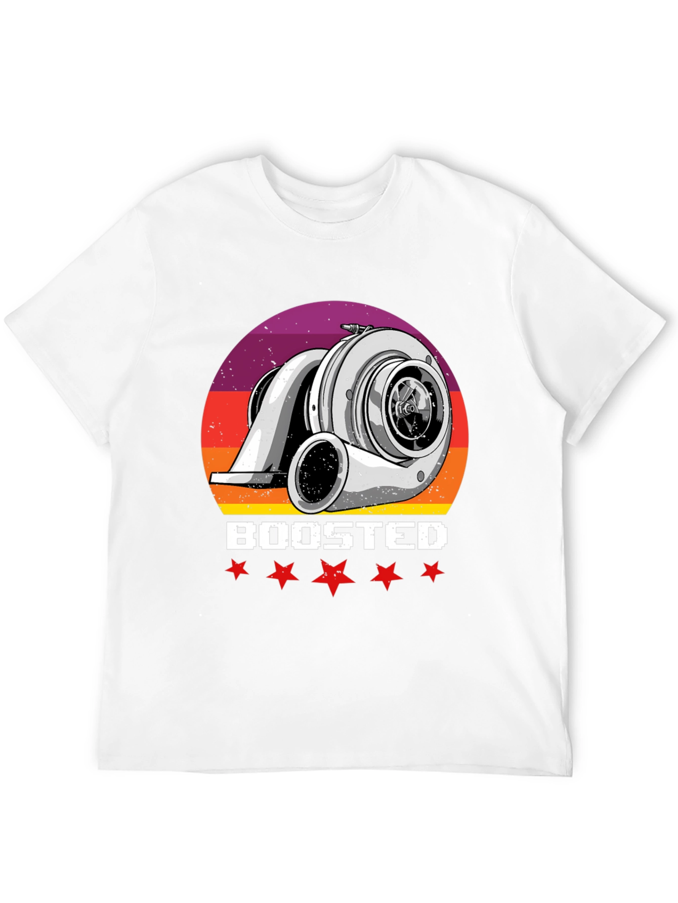 Boosted Turbo Graphic T-Shirt - Car Enthusiast Tee