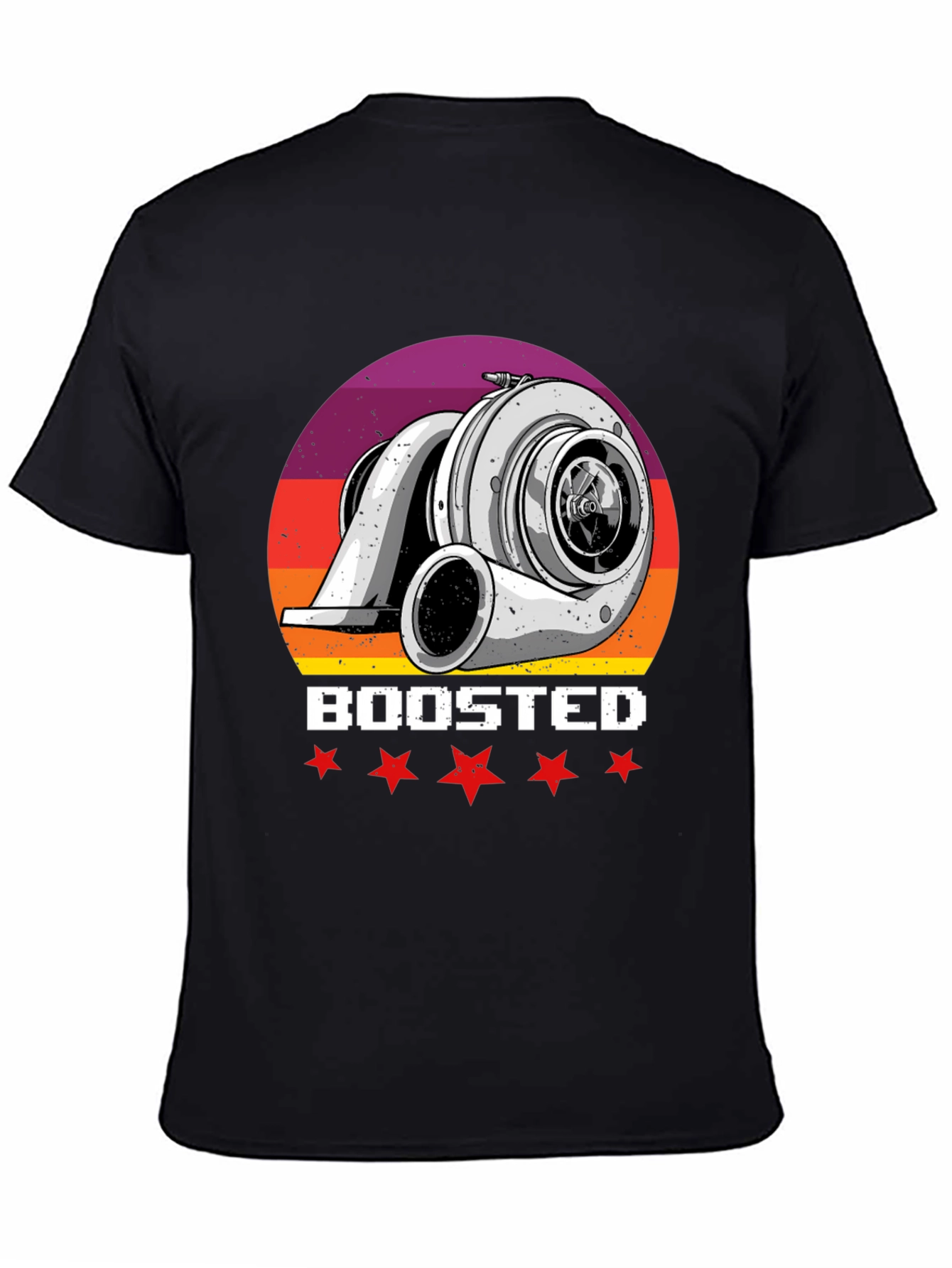 Boosted Turbo Graphic T-Shirt - Car Enthusiast Tee