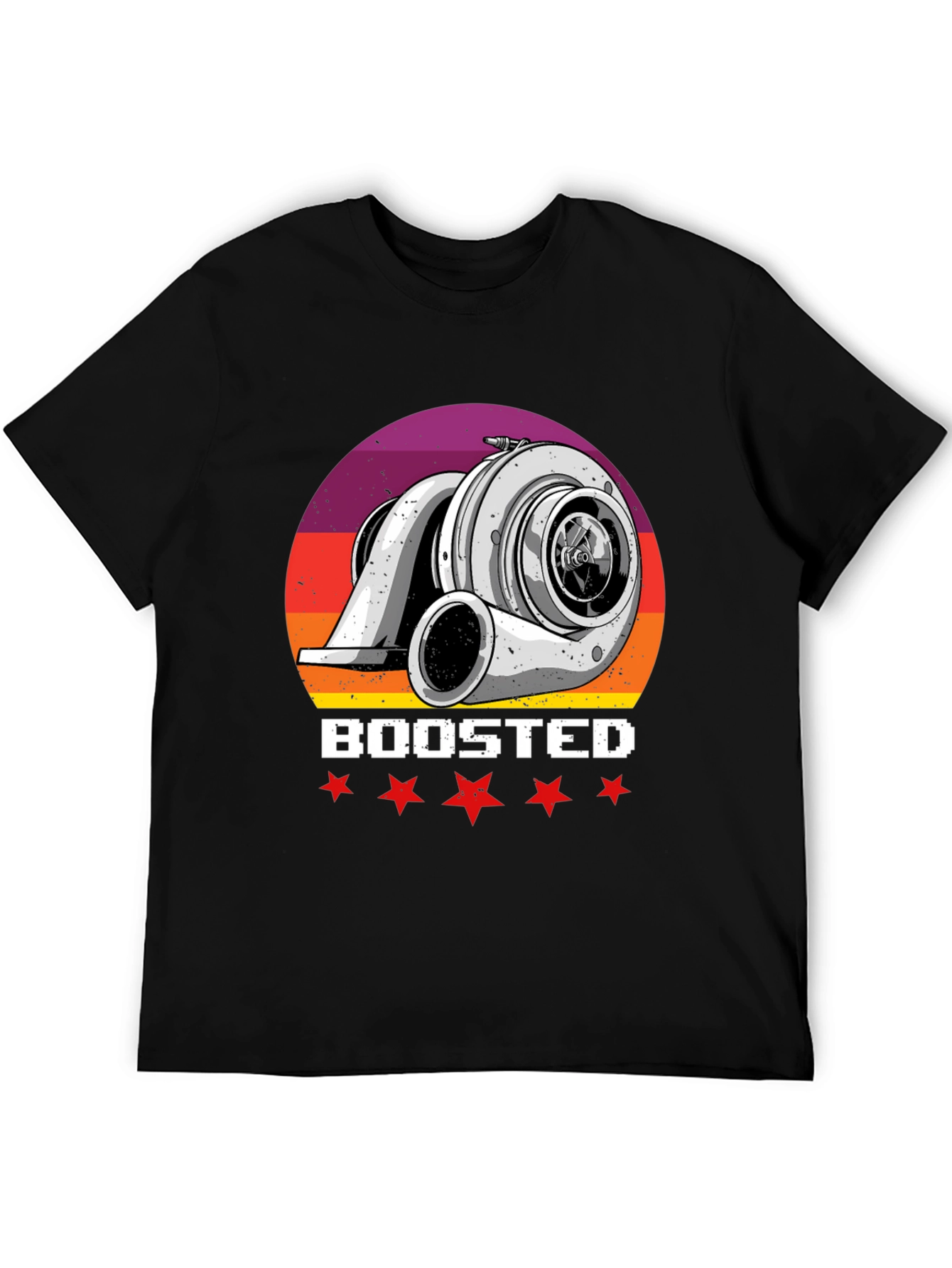 Boosted Turbo Graphic T-Shirt - Car Enthusiast Tee