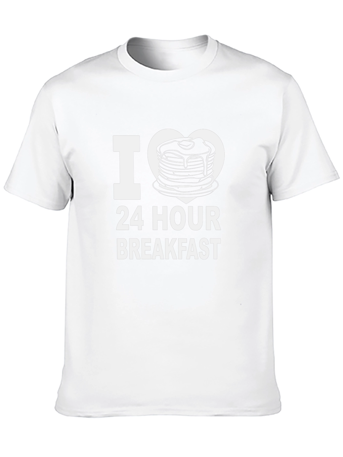 I Heart 24 Hour Breakfast T-Shirt