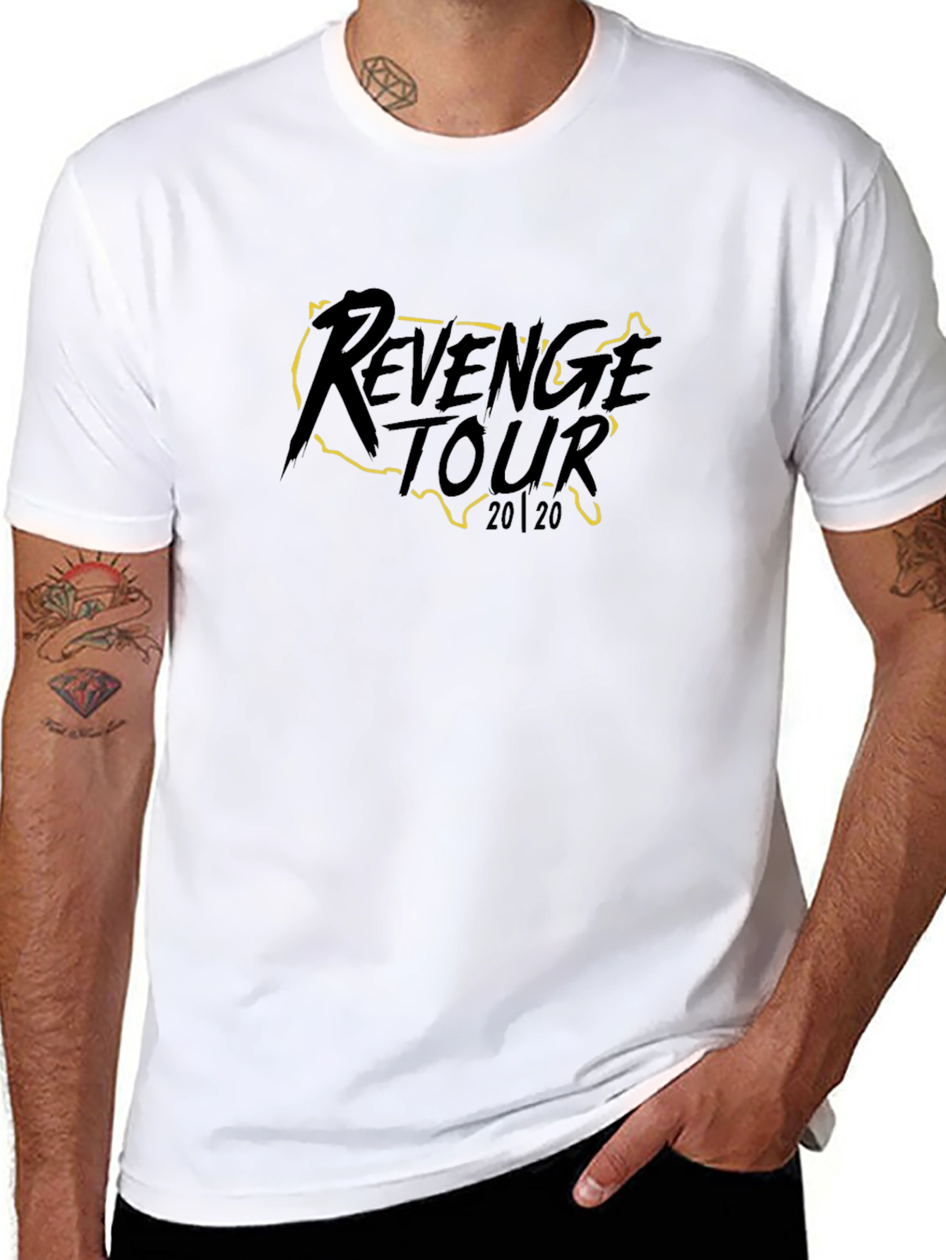 Revenge Tour 2020 Black T-Shirt