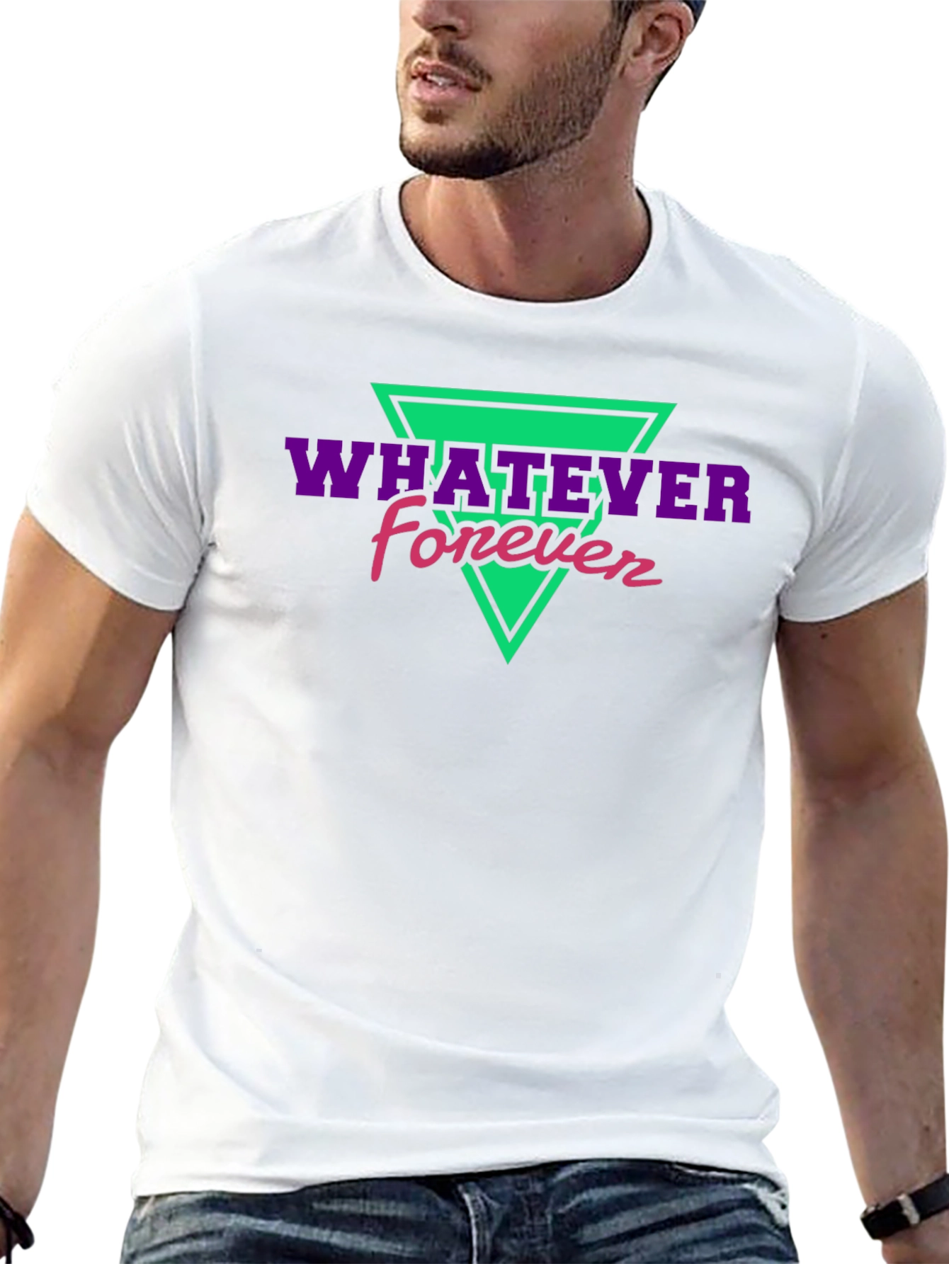 Whatever Forever Graphic T-Shirt - Casual Style