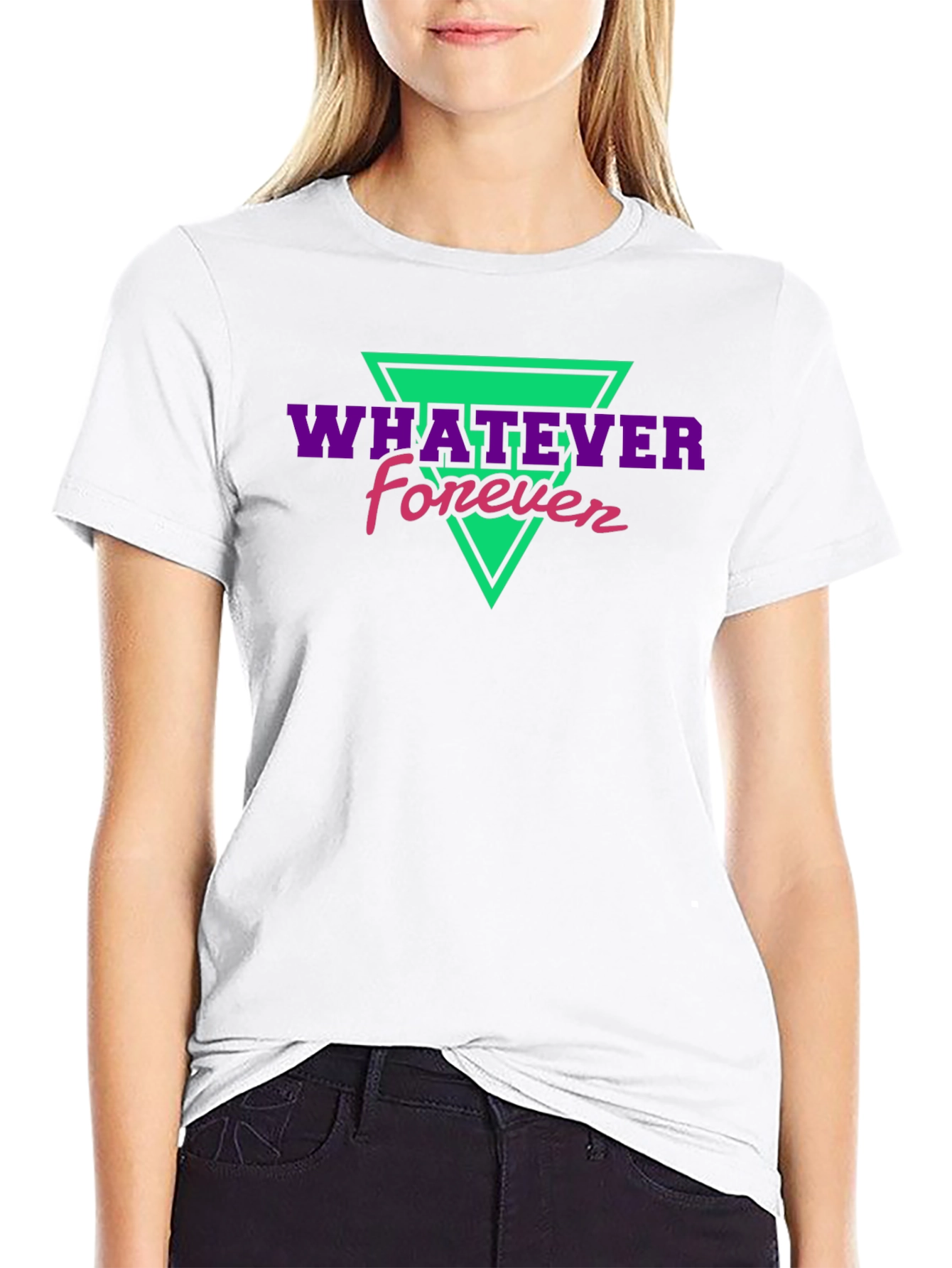 Whatever Forever Graphic T-Shirt - Casual Style