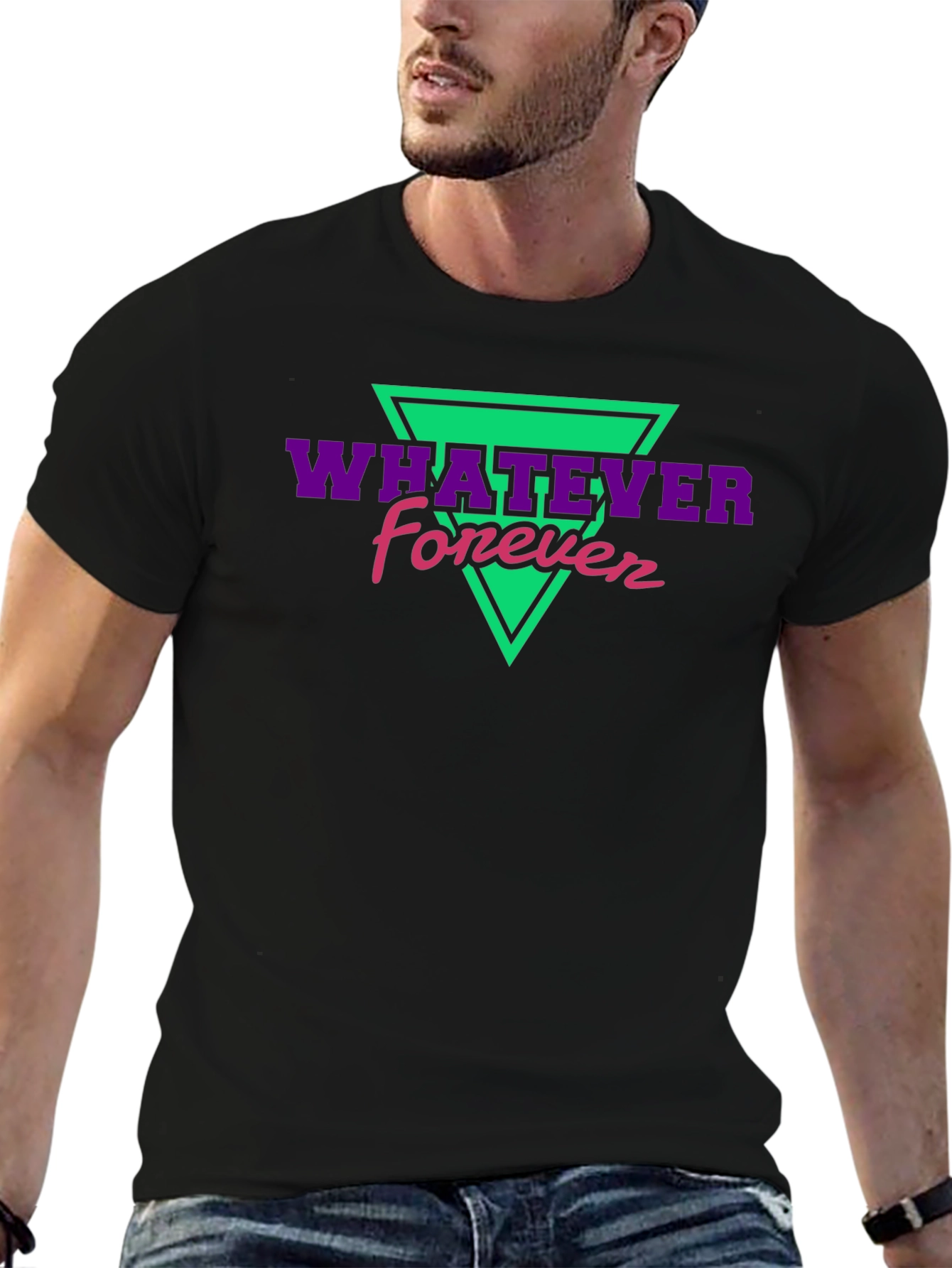 Whatever Forever Graphic T-Shirt - Casual Style