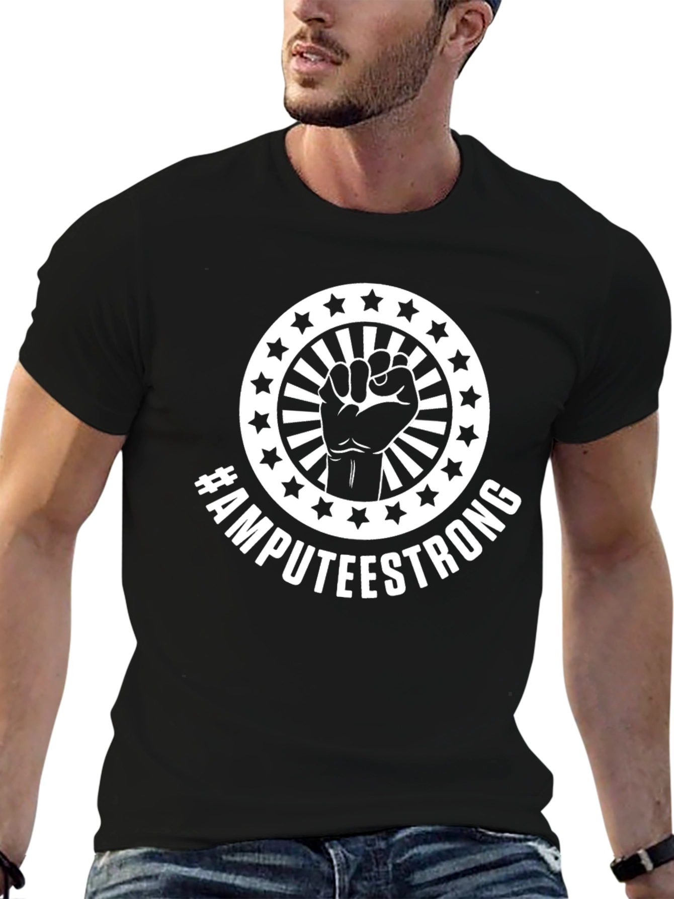 Amputee Strong Graphic T-Shirt