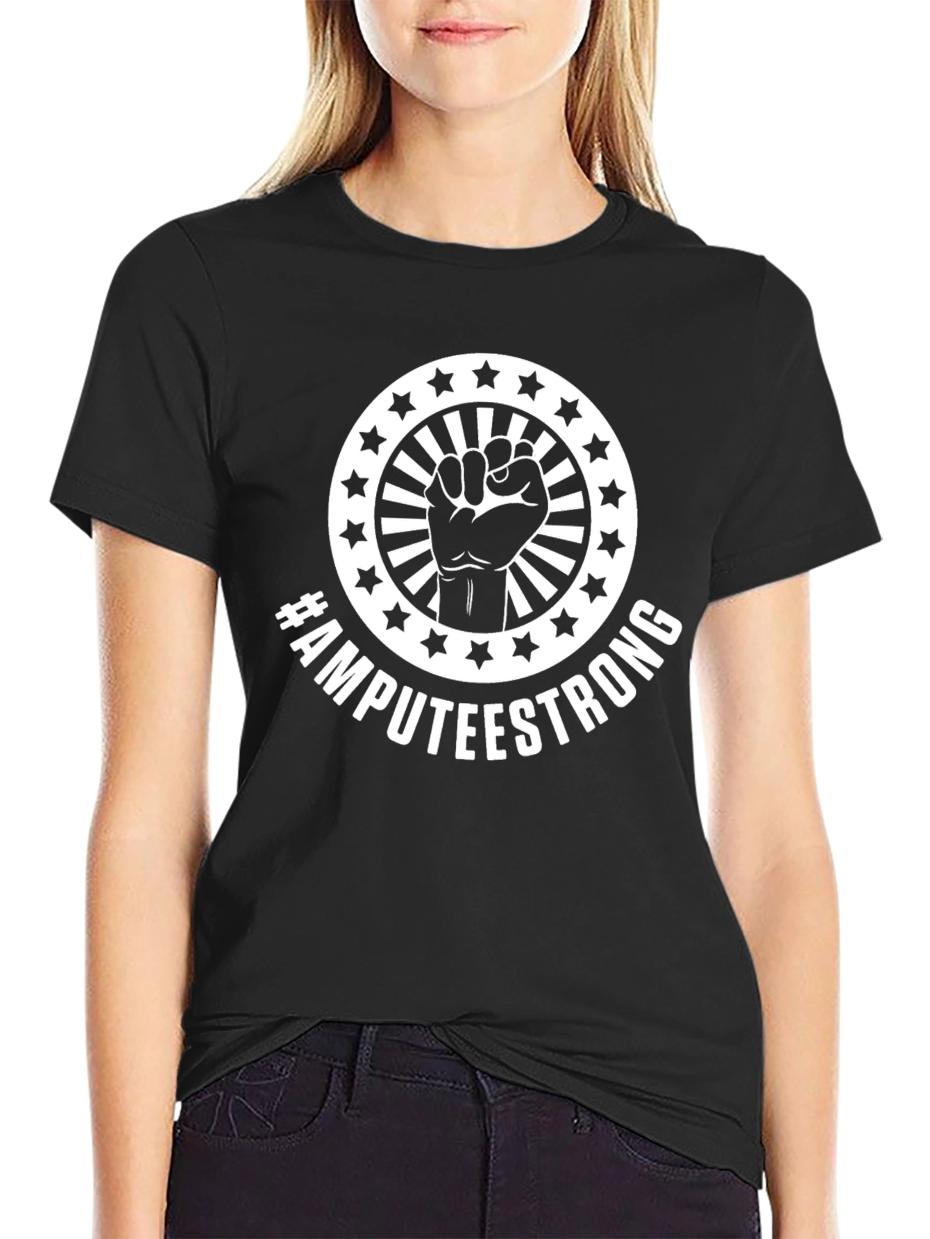 Amputee Strong Graphic T-Shirt